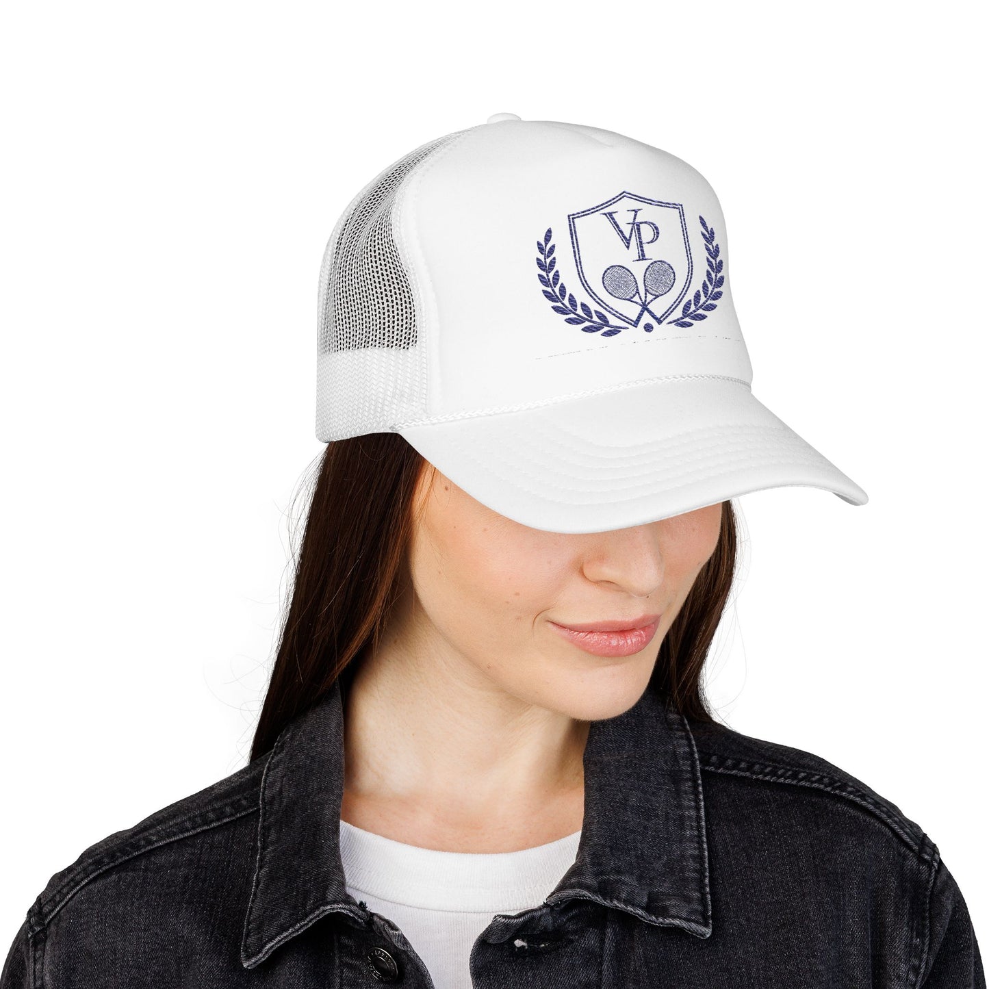 Viewmount Park Tennis Club Foam Trucker Hat | Embroidered Trucker Hat