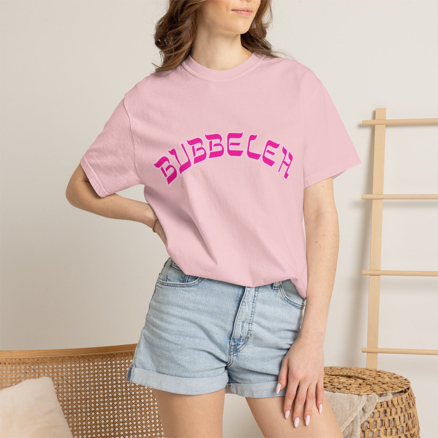 Bubbeleh T-Shirt, Funny Yiddish Jewish Tee, Cute Hebrew Gift, Preppy Jewish Humor