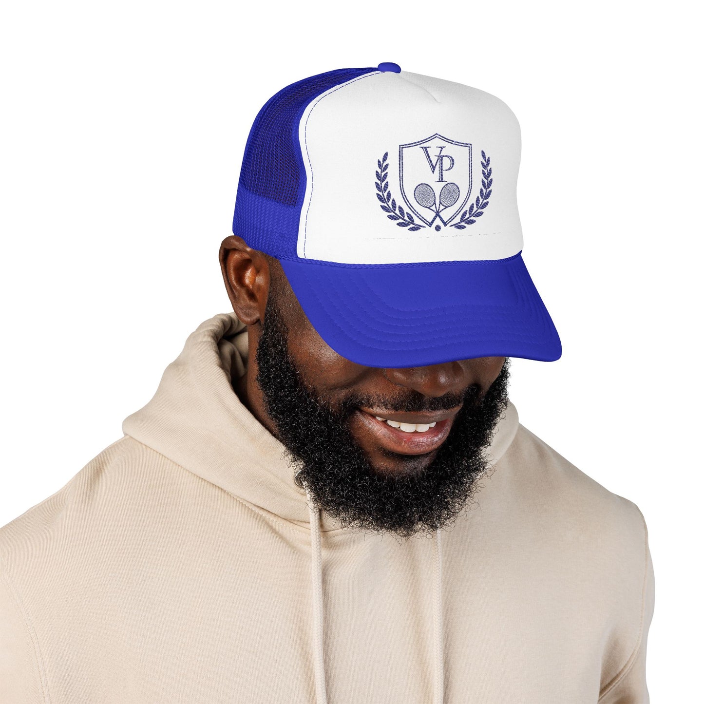 Viewmount Park Tennis Club Foam Trucker Hat | Embroidered Trucker Hat