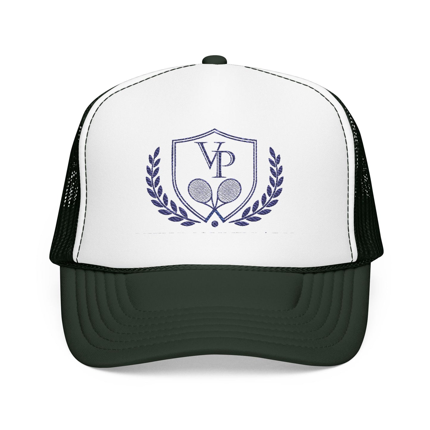 Viewmount Park Tennis Club Foam Trucker Hat | Embroidered Trucker Hat