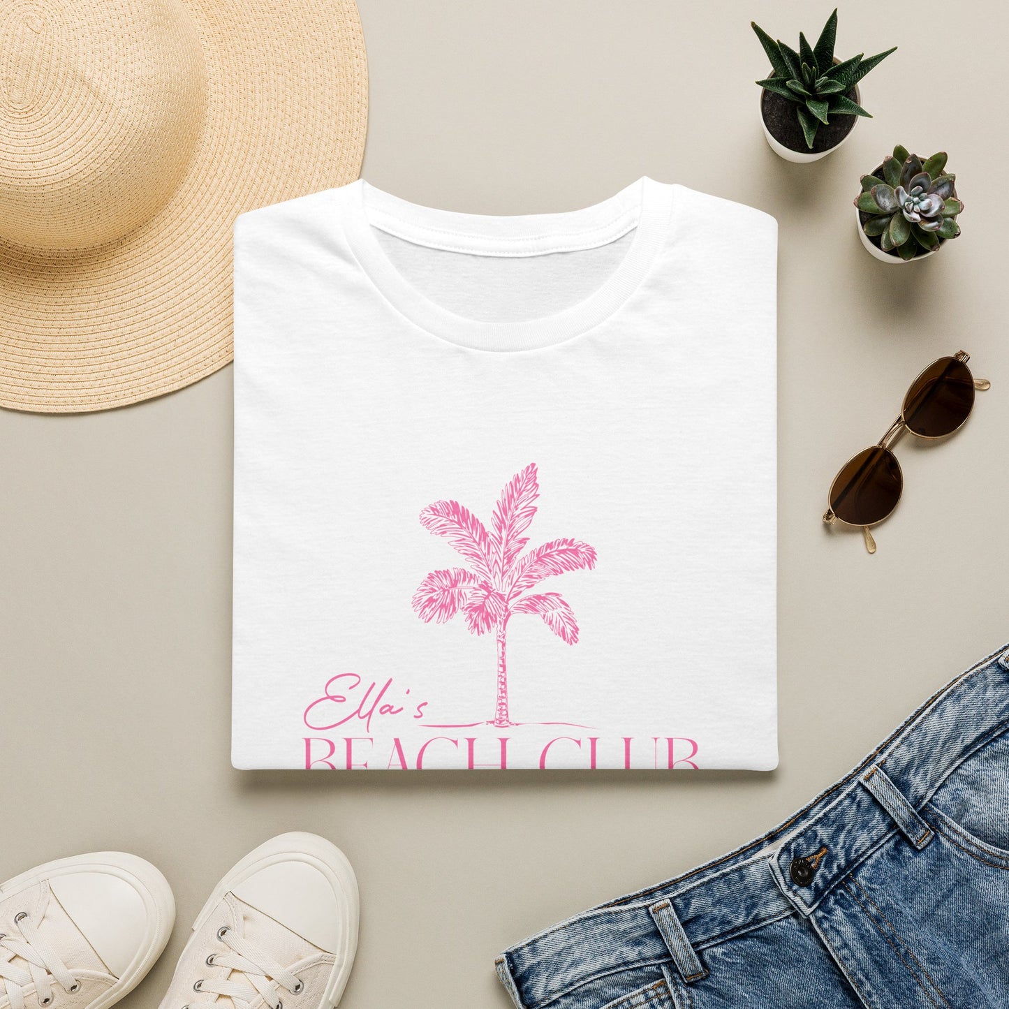 Custom Bar Mitzvah Shirts (Set of 10), Personalized Bat Mitzvah Tee, Bulk Event Merch, Youth Party Favor — Beach Club