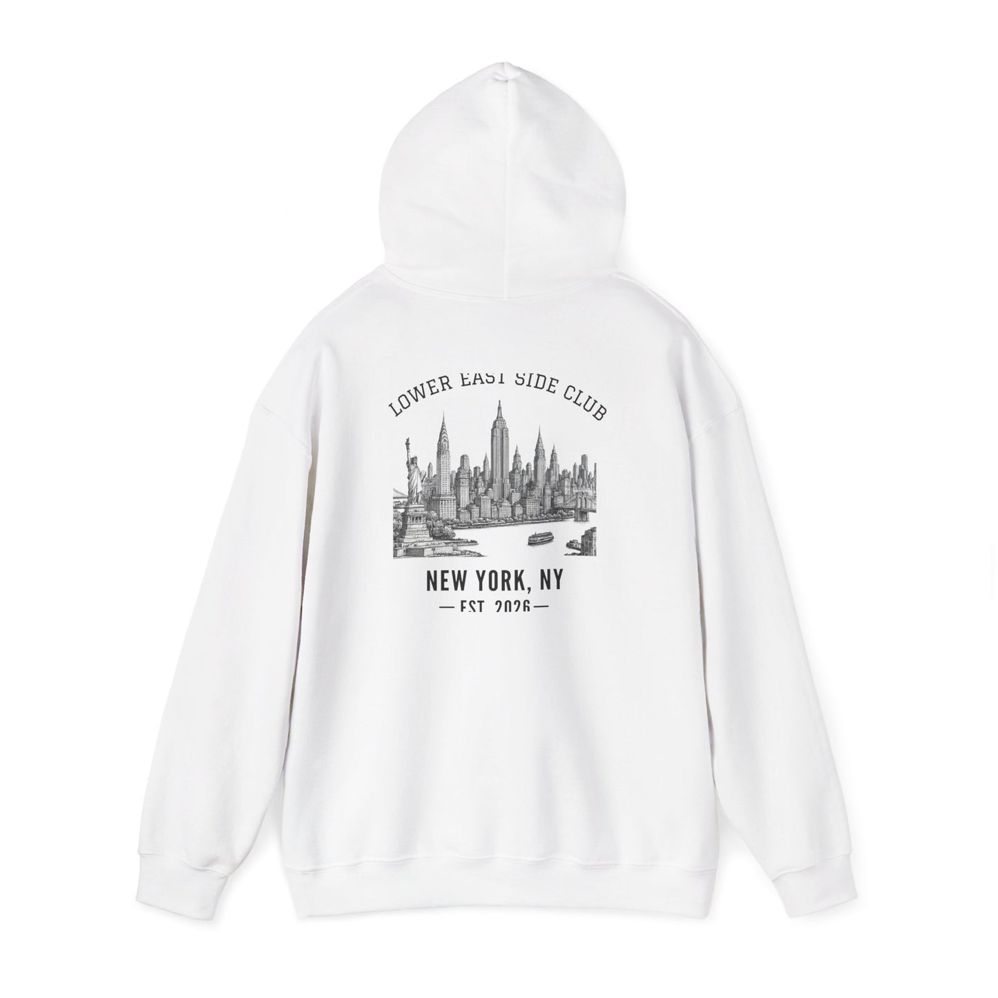 Custom Bar Mitzvah Hoodies (Set of 10), Personalized Bat Mitzvah Hoodie, Bulk Event Merch, Youth Party Favor — NYC City Drop