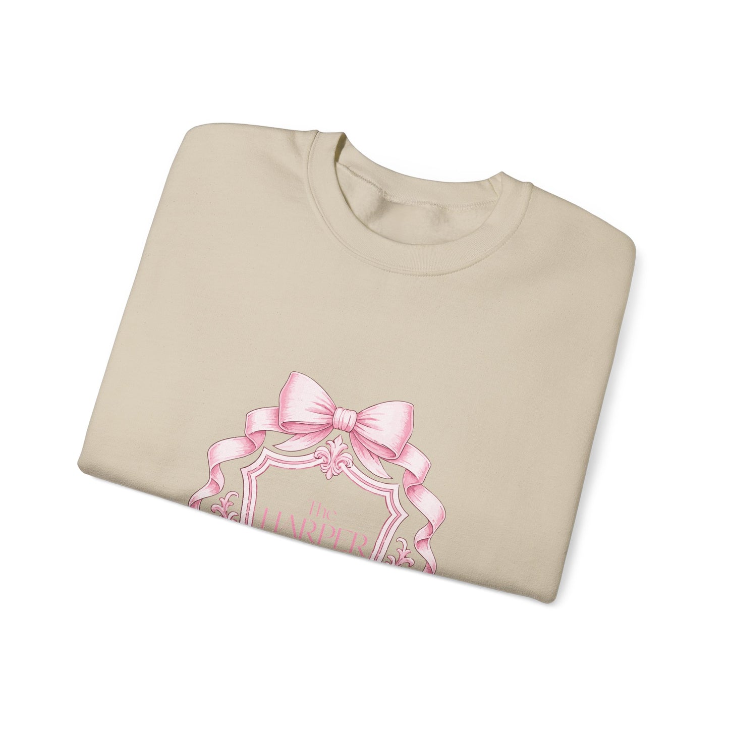 Custom Bar Mitzvah Sweatshirts (Set of 10), Personalized Bat Mitzvah Crewneck, Bulk Event Merch, Youth Party Favor — Love Live Bow