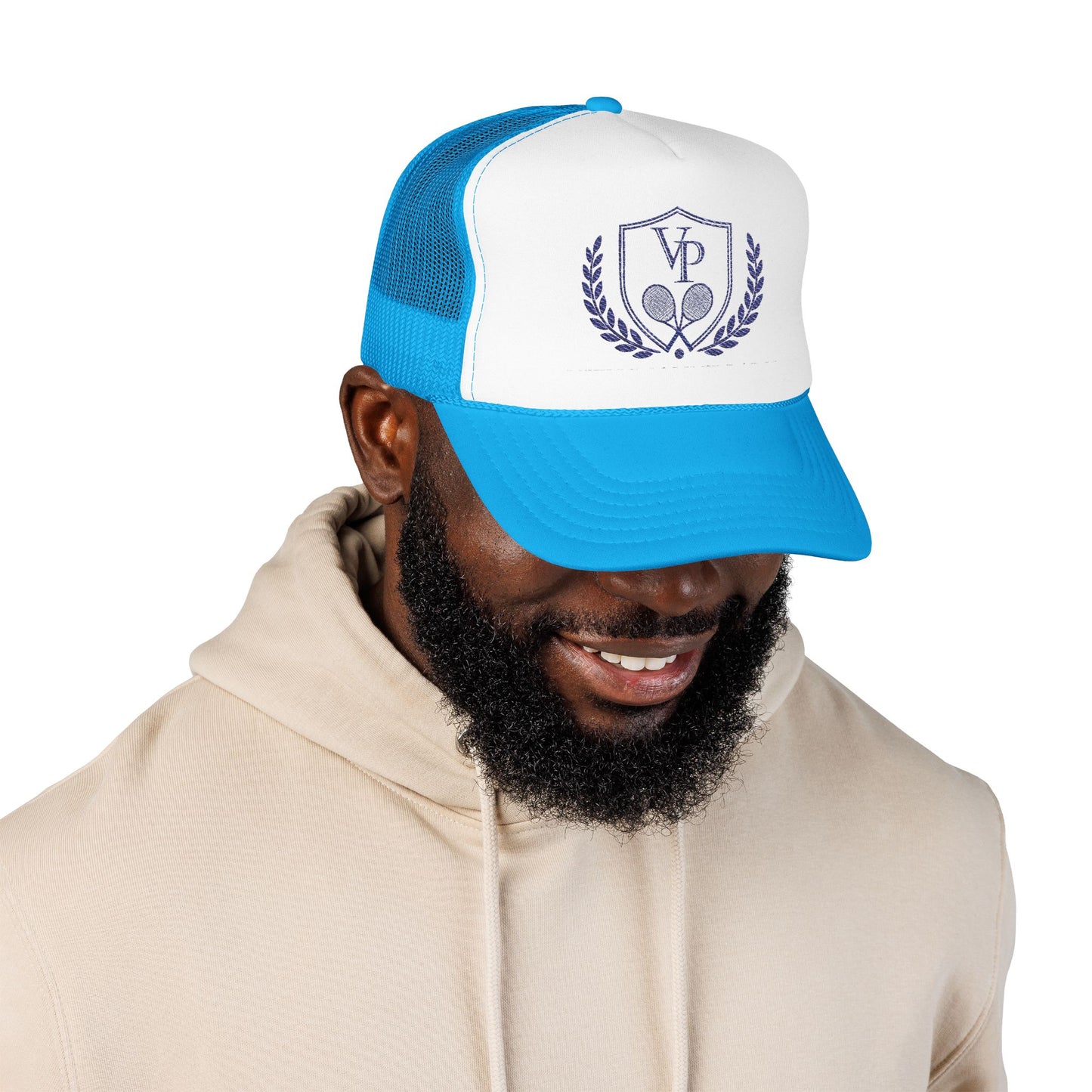 Viewmount Park Tennis Club Foam Trucker Hat | Embroidered Trucker Hat