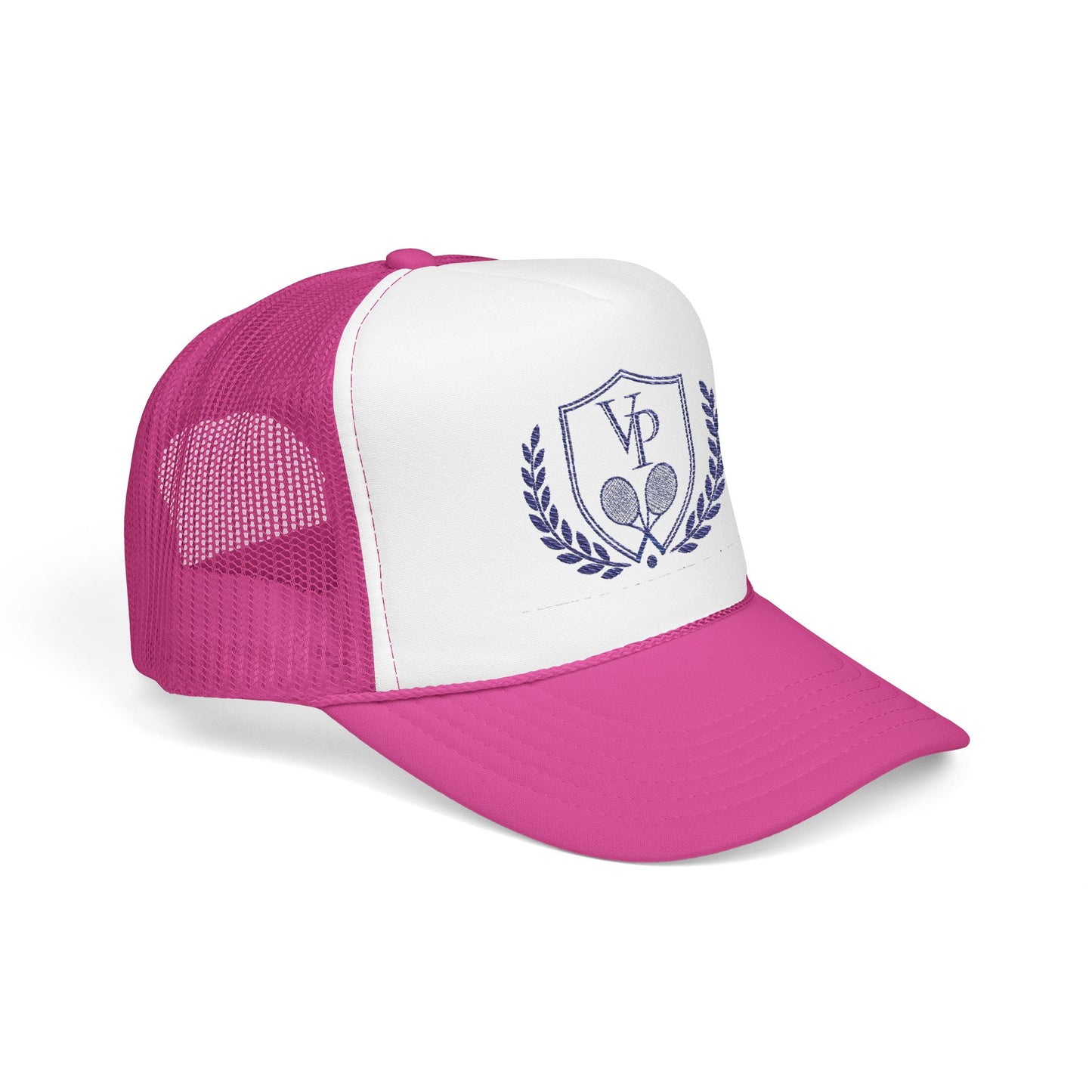Viewmount Park Tennis Club Foam Trucker Hat | Embroidered Trucker Hat