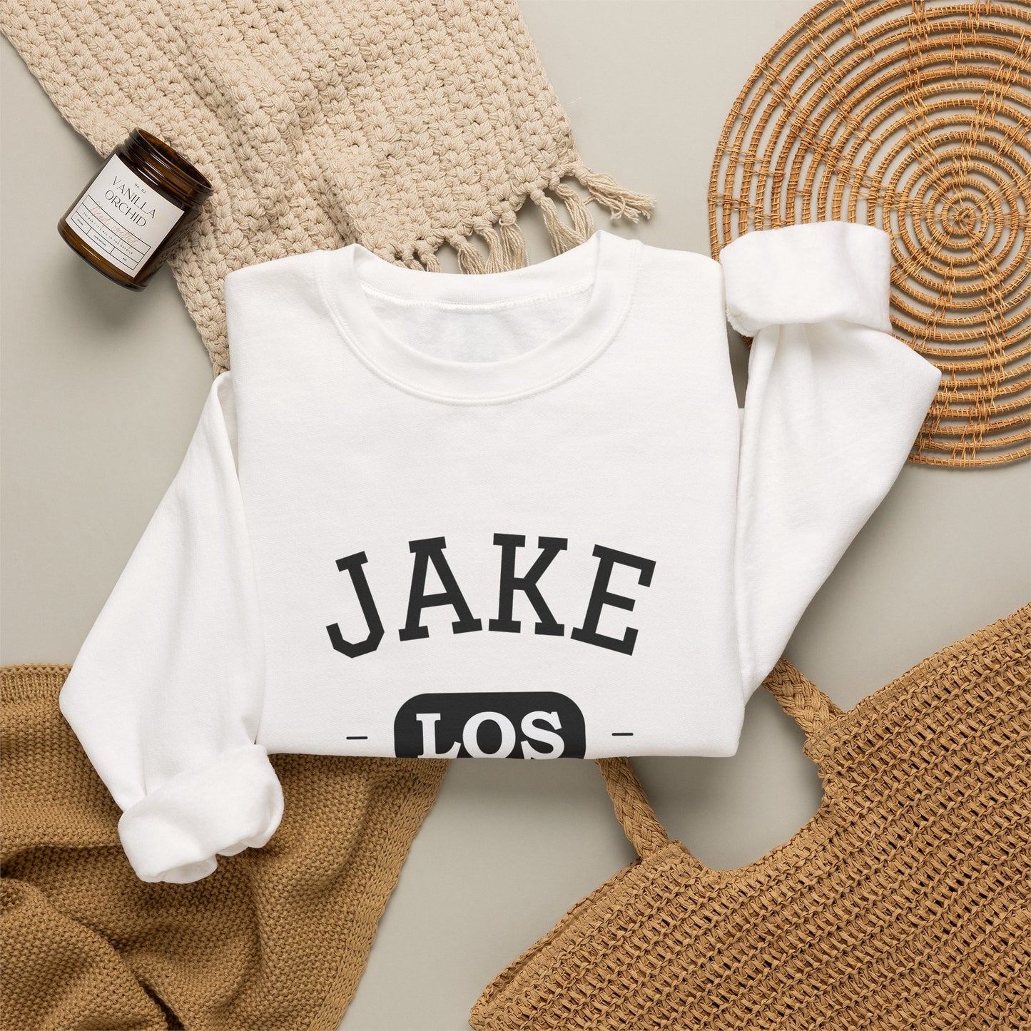 Custom Bar Mitzvah Sweatshirts (Set of 10), Personalized Bat Mitzvah Crewneck, Bulk Event Merch, Youth Party Favor — LA City Drop