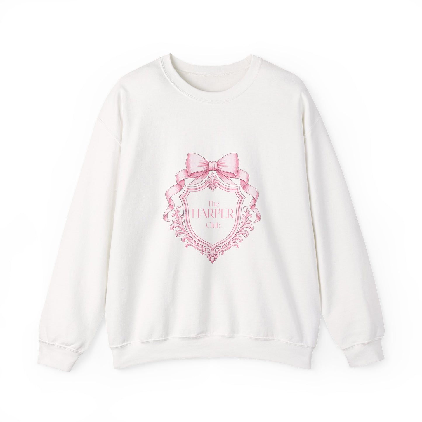 Custom Bar Mitzvah Sweatshirts (Set of 10), Personalized Bat Mitzvah Crewneck, Bulk Event Merch, Youth Party Favor — Love Live Bow