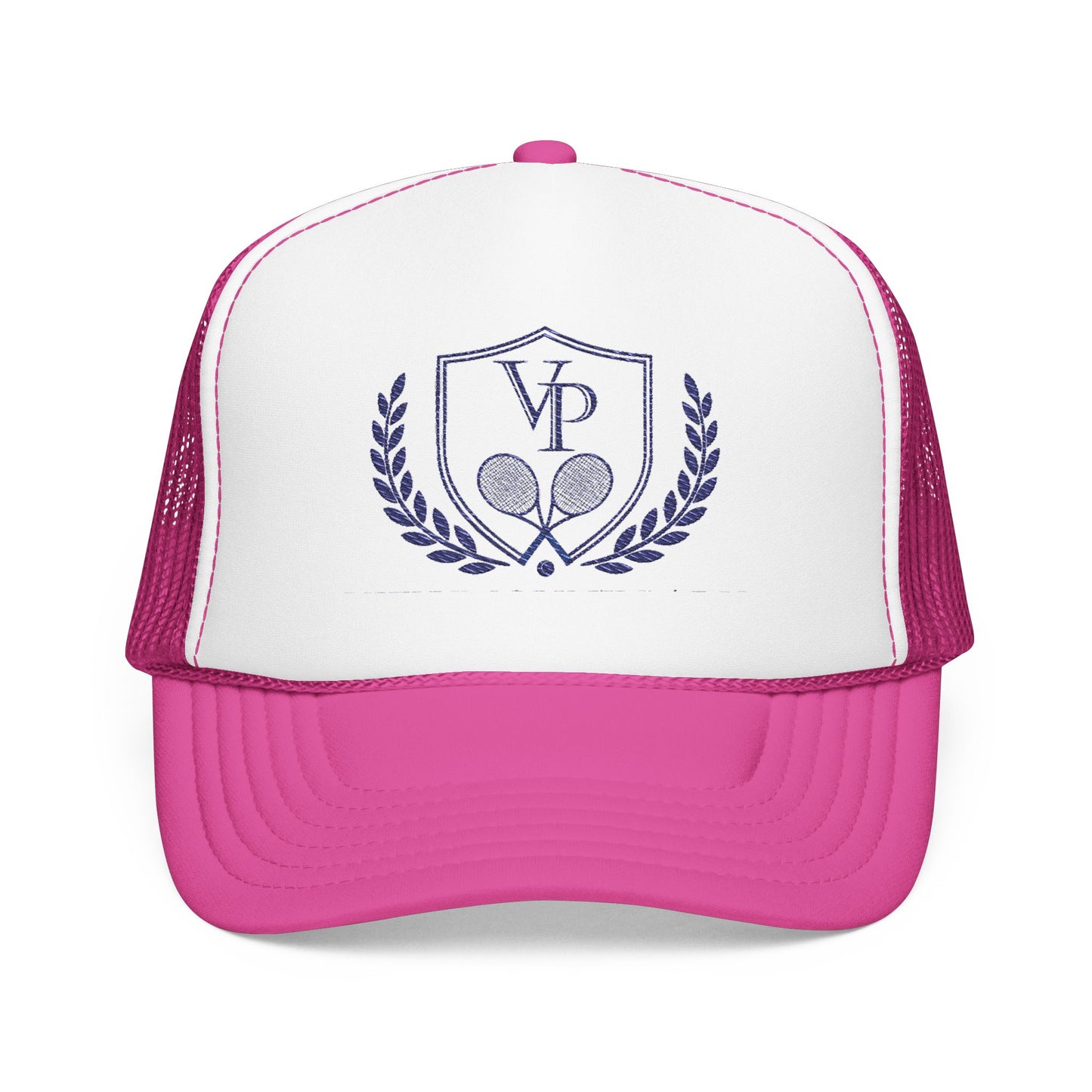 Viewmount Park Tennis Club Foam Trucker Hat | Embroidered Trucker Hat