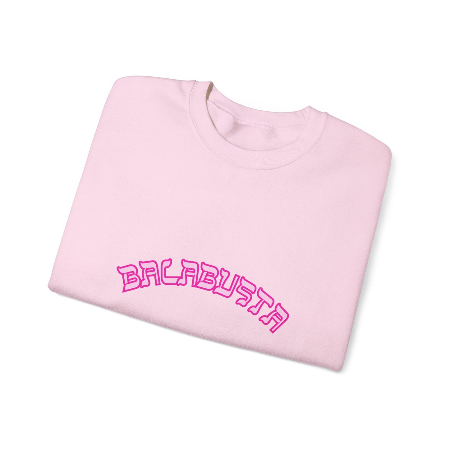 Balabusta Sweatshirt, Funny Yiddish Jewish Crewneck, Cute Hebrew Gift, Preppy Jewish Humor