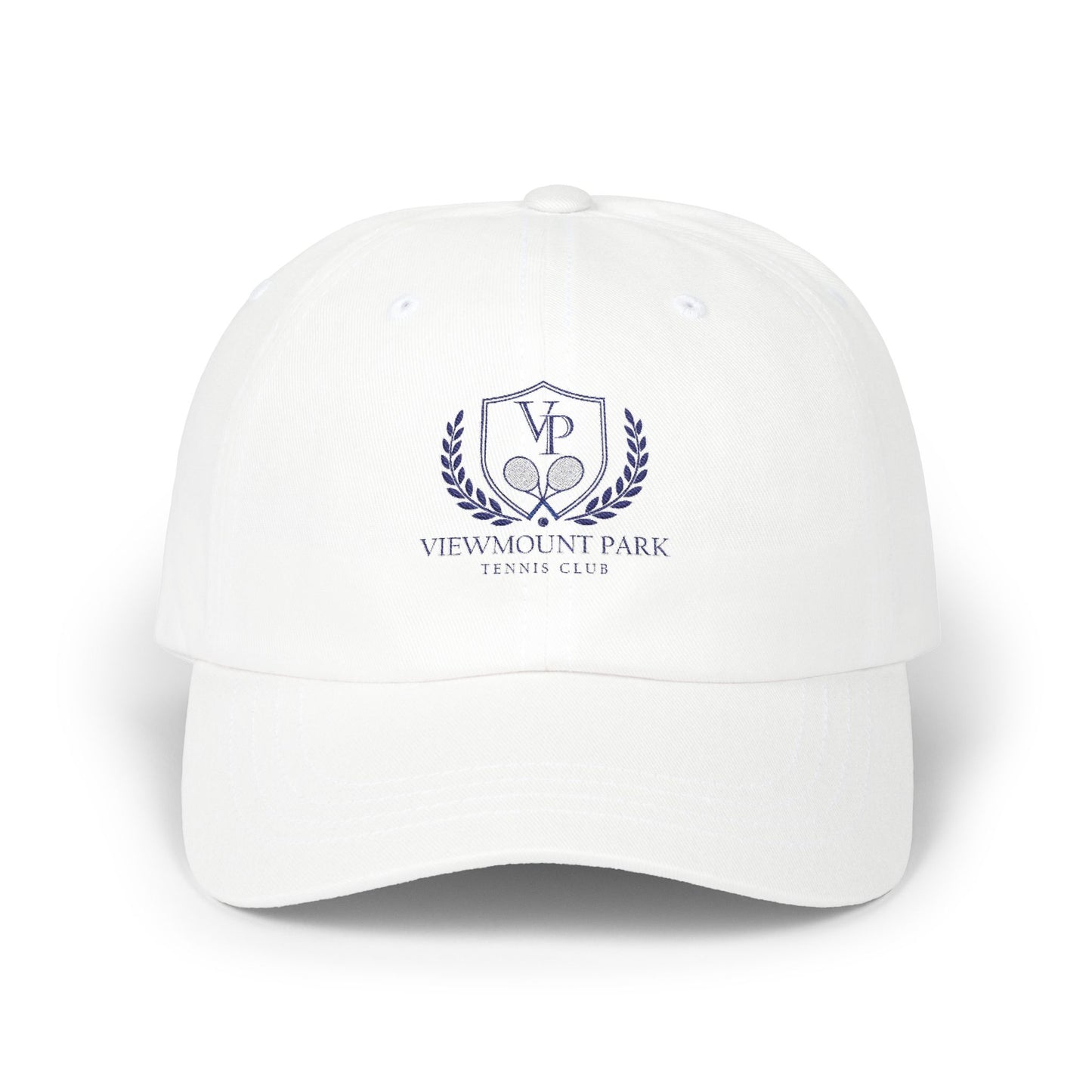 Viewmount Park Tennis Club  Lux Dad Hat | Embroidered Polo Club Logo Hat