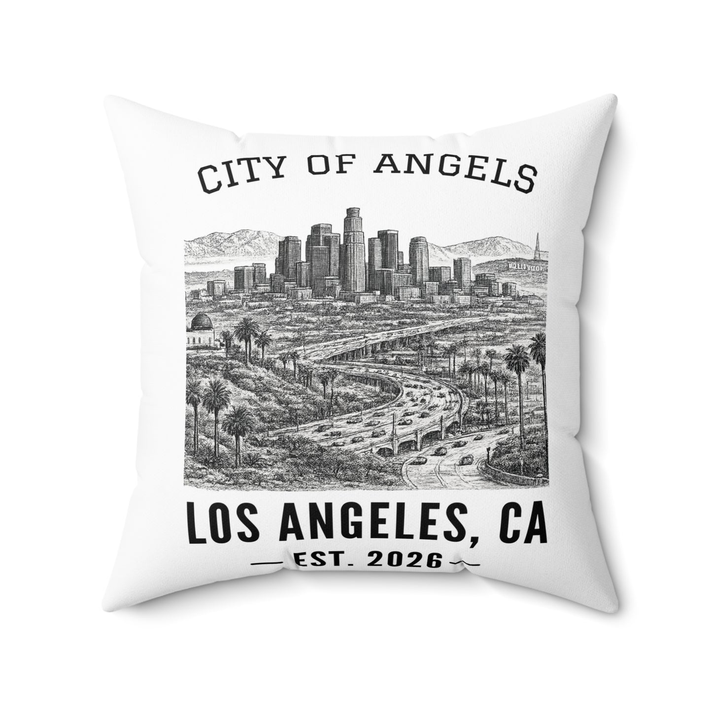 Custom Bar Mitzvah Pillow (Set of 10), Personalized Bat Mitzvah Keepsake, Bulk Event Favor — LA City Drop