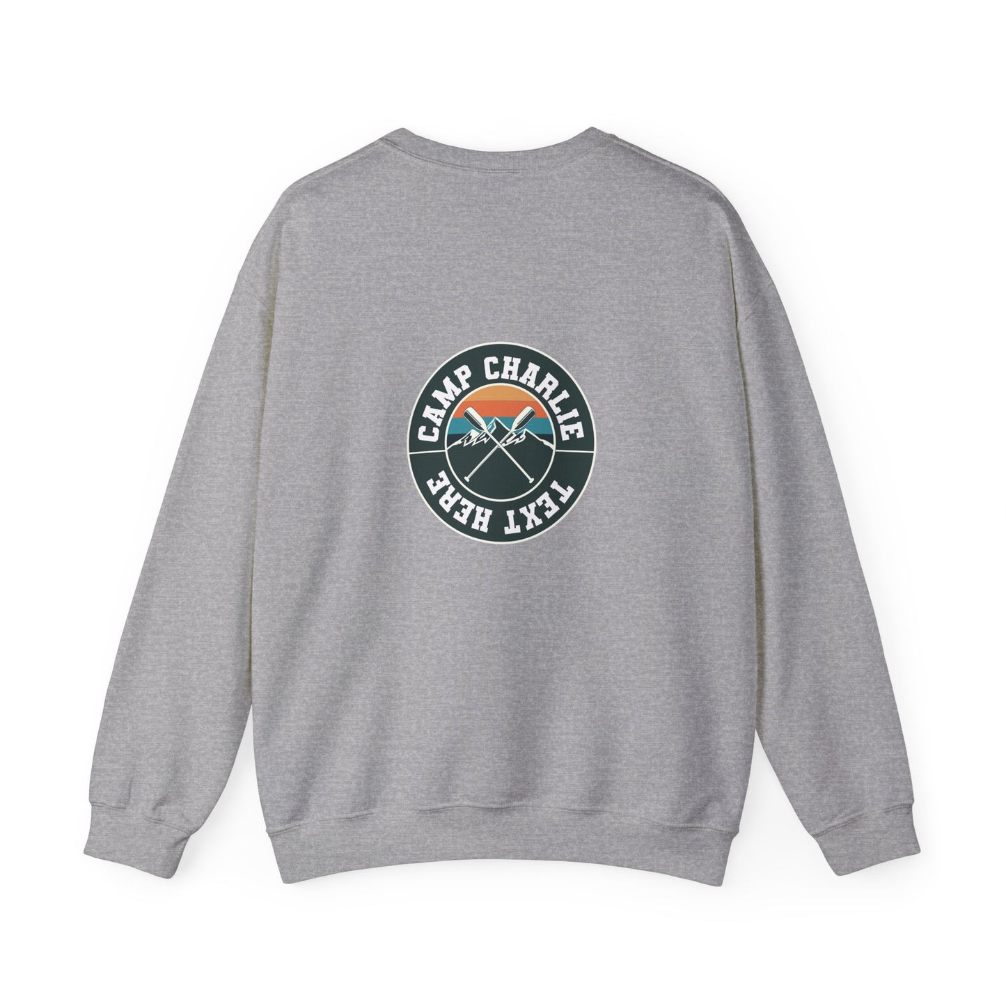 Custom Bar Mitzvah Sweatshirts (Set of 10), Personalized Bat Mitzvah Crewneck, Bulk Event Merch, Youth Party Favor — Outdoors