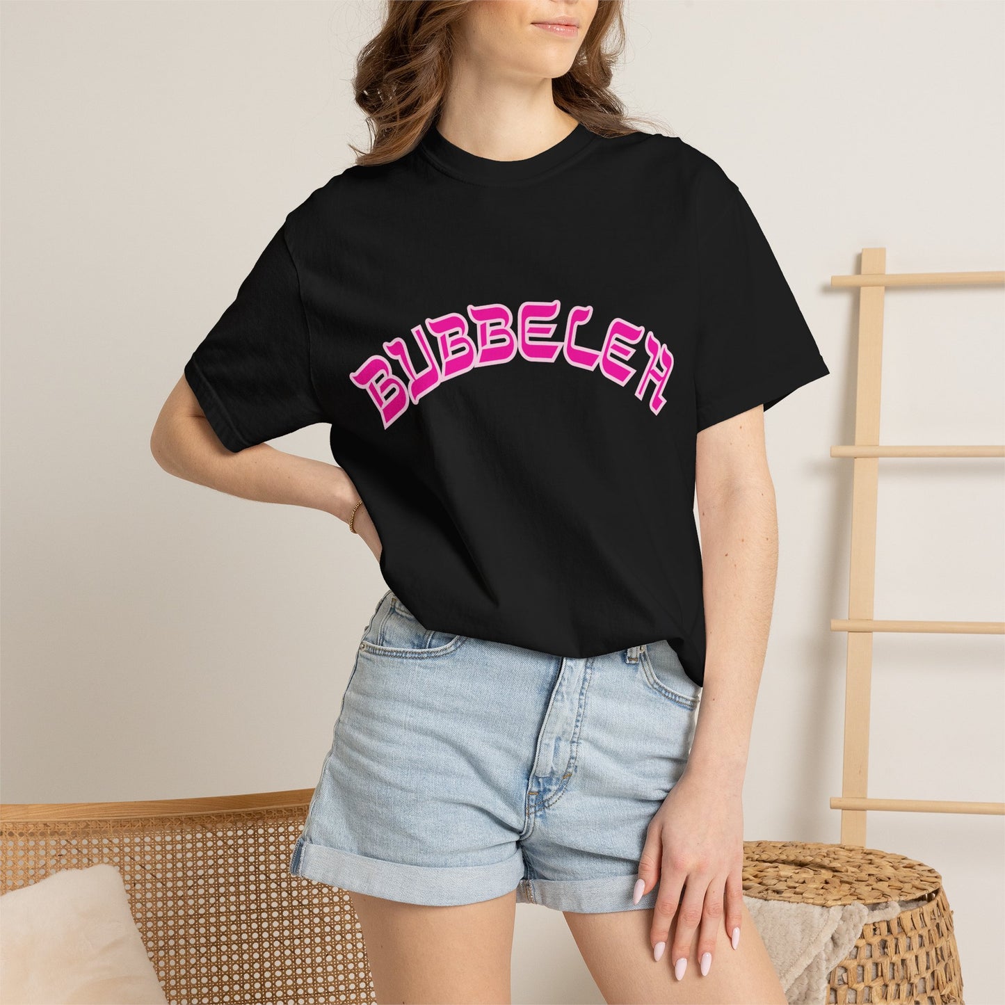 Bubbeleh T-Shirt, Funny Yiddish Jewish Tee, Cute Hebrew Gift, Preppy Jewish Humor