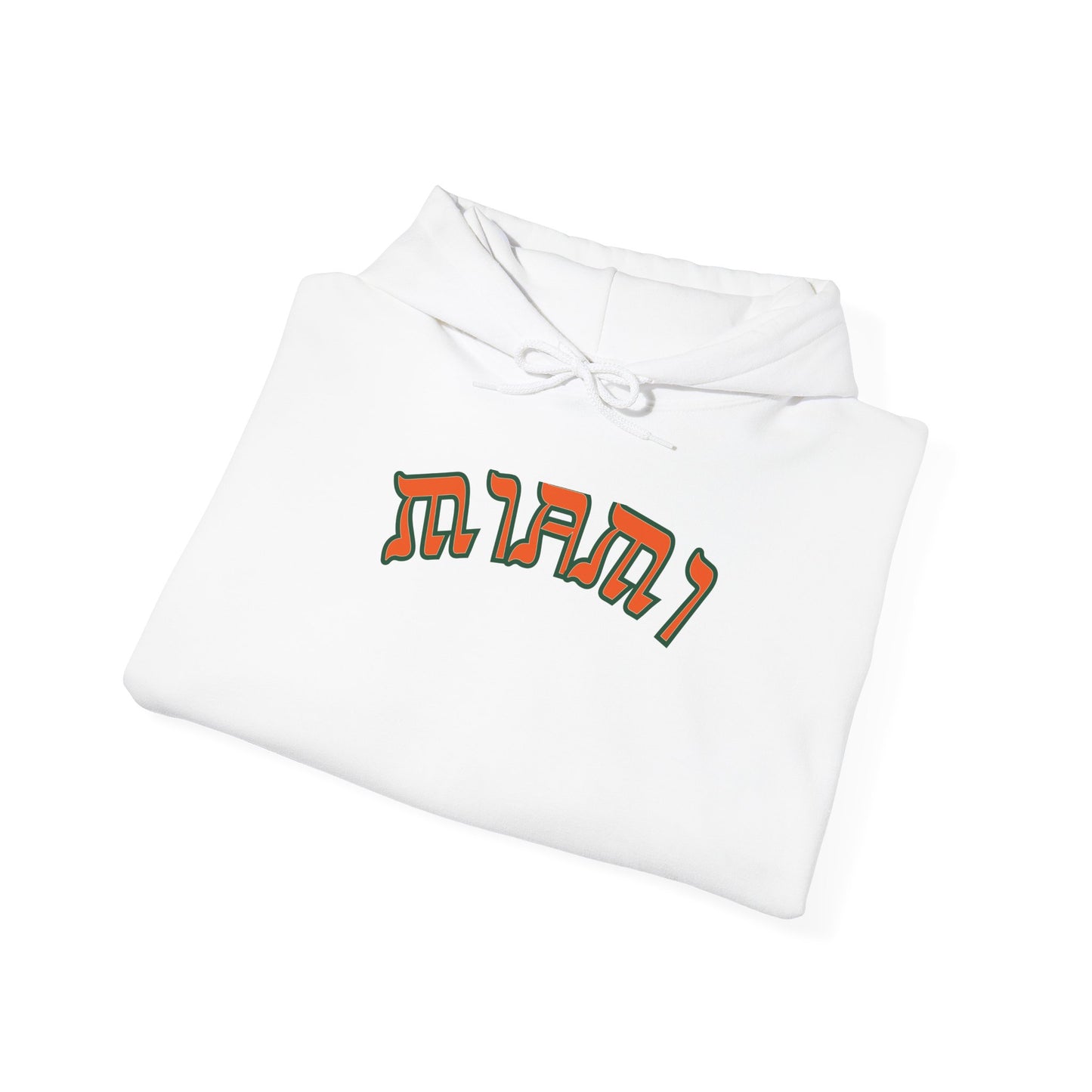 Miami Hoodie, Funny Yiddish Jewish Sweatshirt, Cute Hebrew Gift, Preppy Jewish Humor