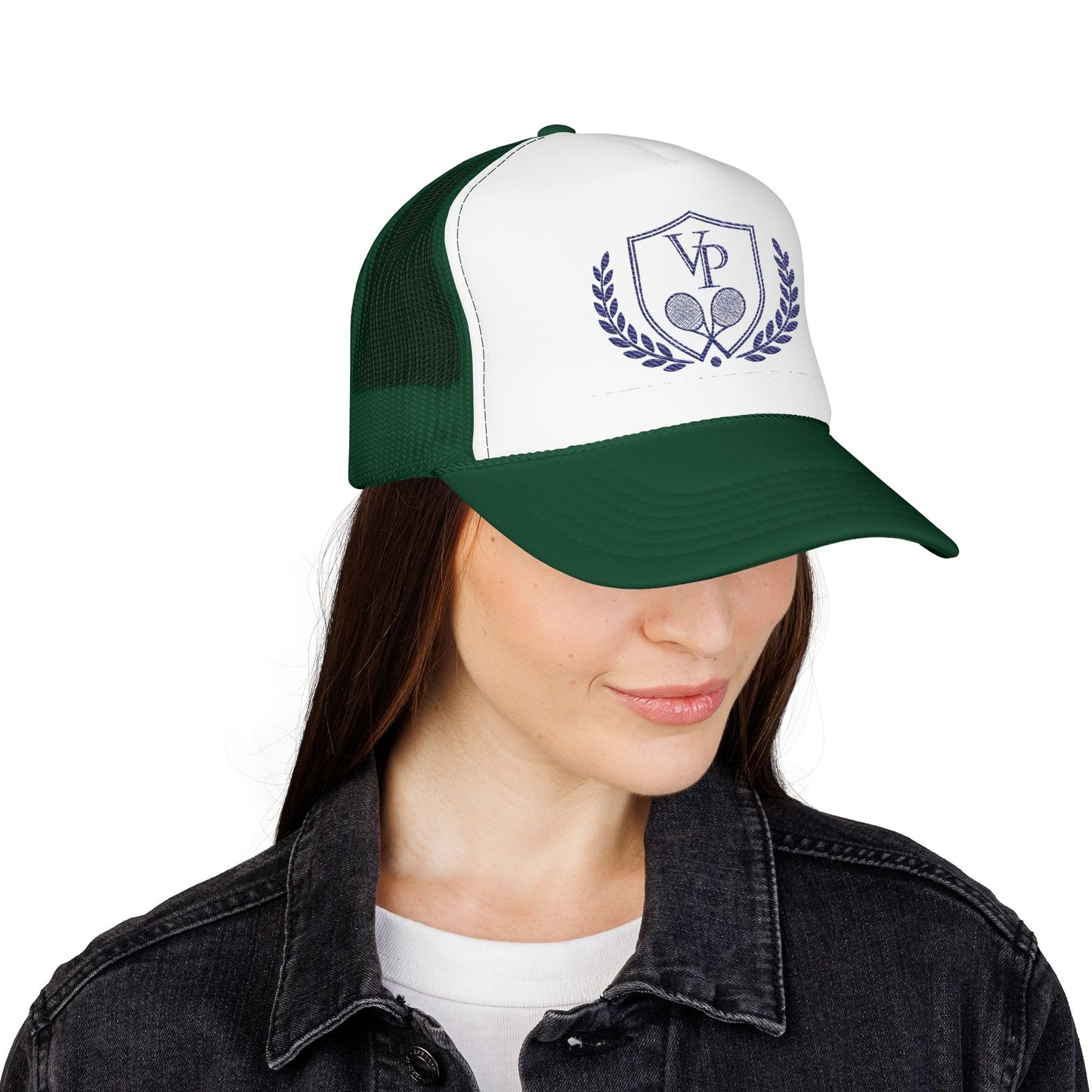Viewmount Park Tennis Club Foam Trucker Hat | Embroidered Trucker Hat