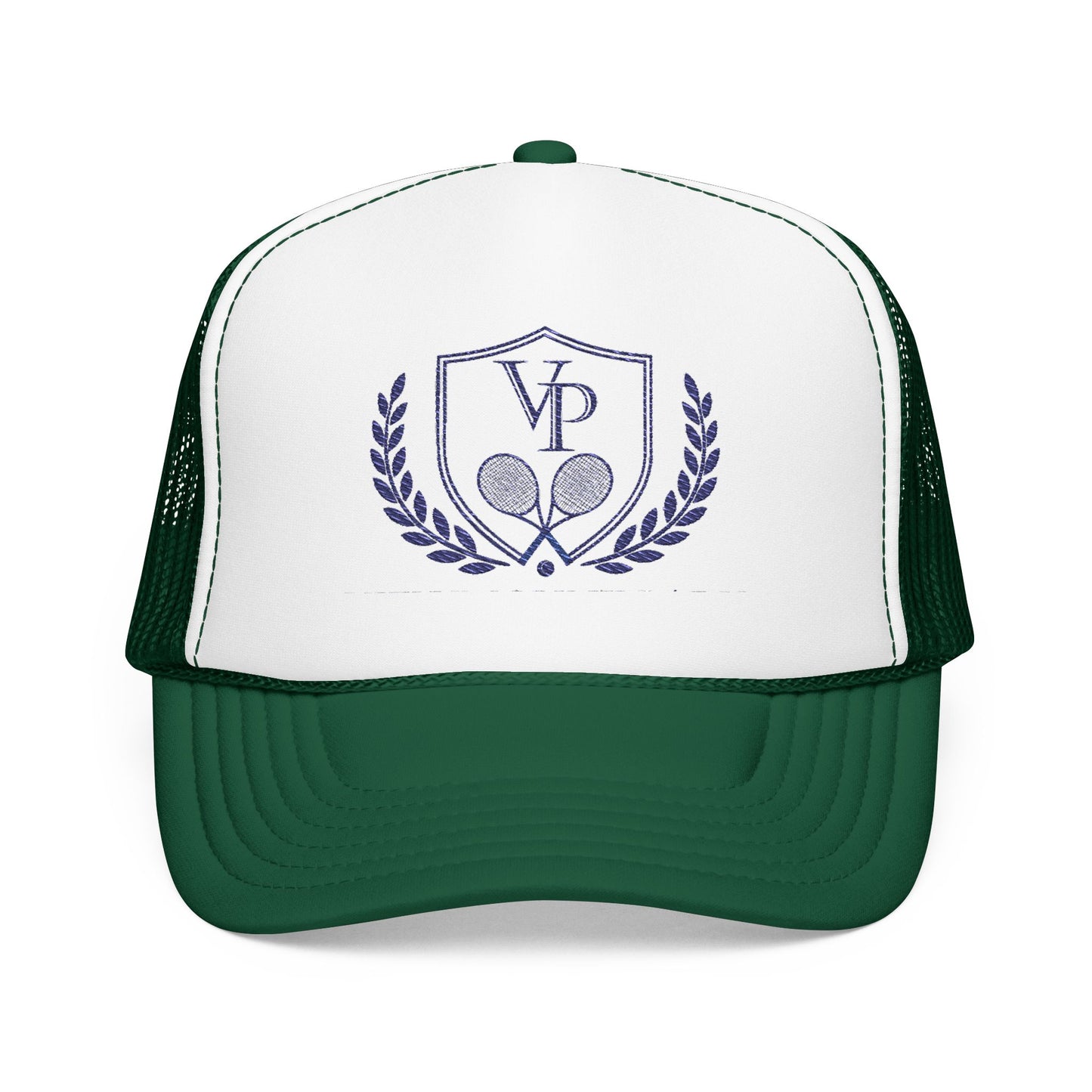 Viewmount Park Tennis Club Foam Trucker Hat | Embroidered Trucker Hat