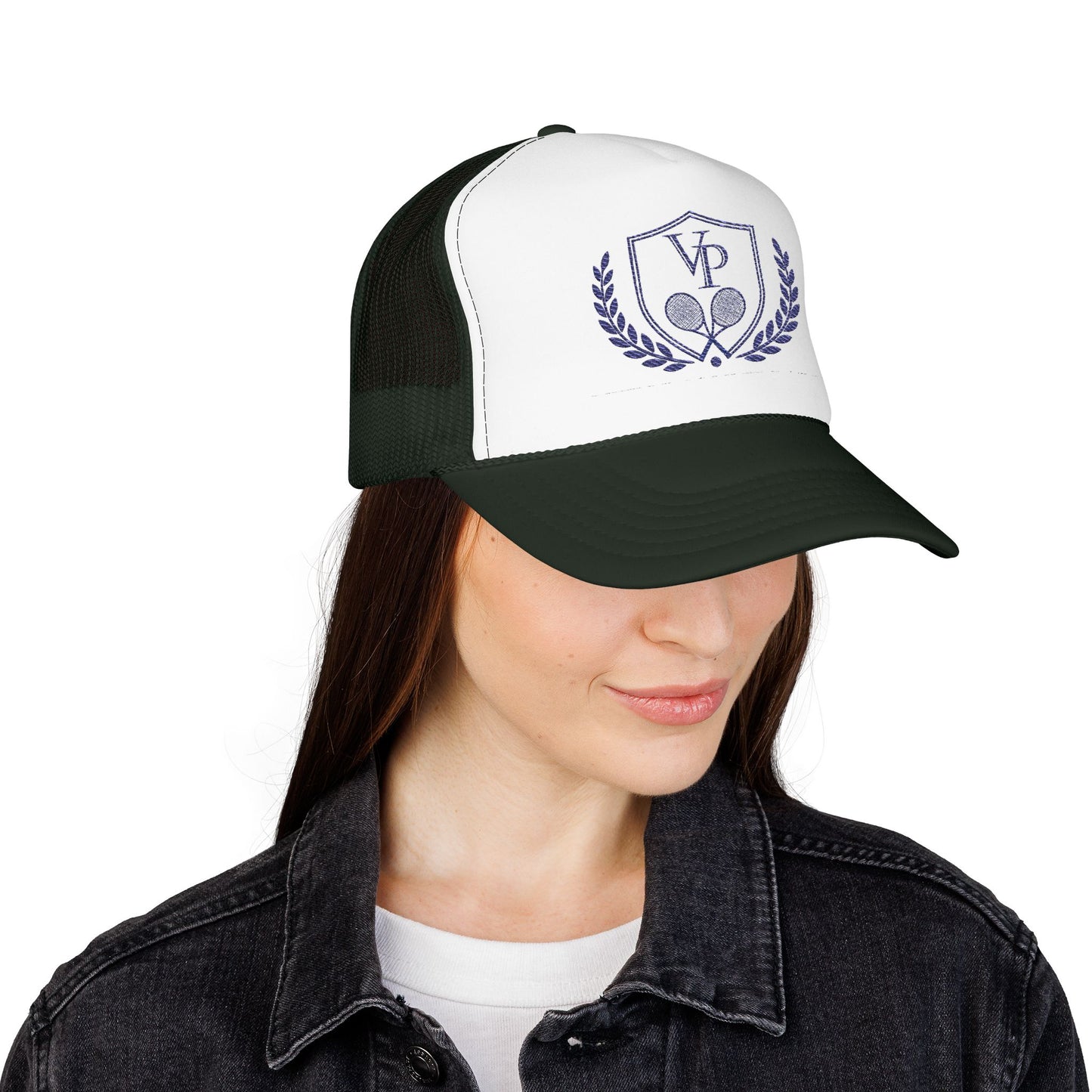 Viewmount Park Tennis Club Foam Trucker Hat | Embroidered Trucker Hat