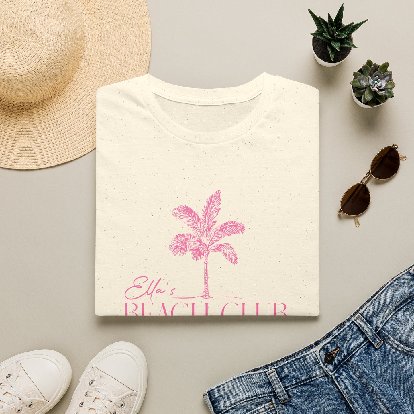 Custom Bar Mitzvah Shirts (Set of 10), Personalized Bat Mitzvah Tee, Bulk Event Merch, Youth Party Favor — Beach Club