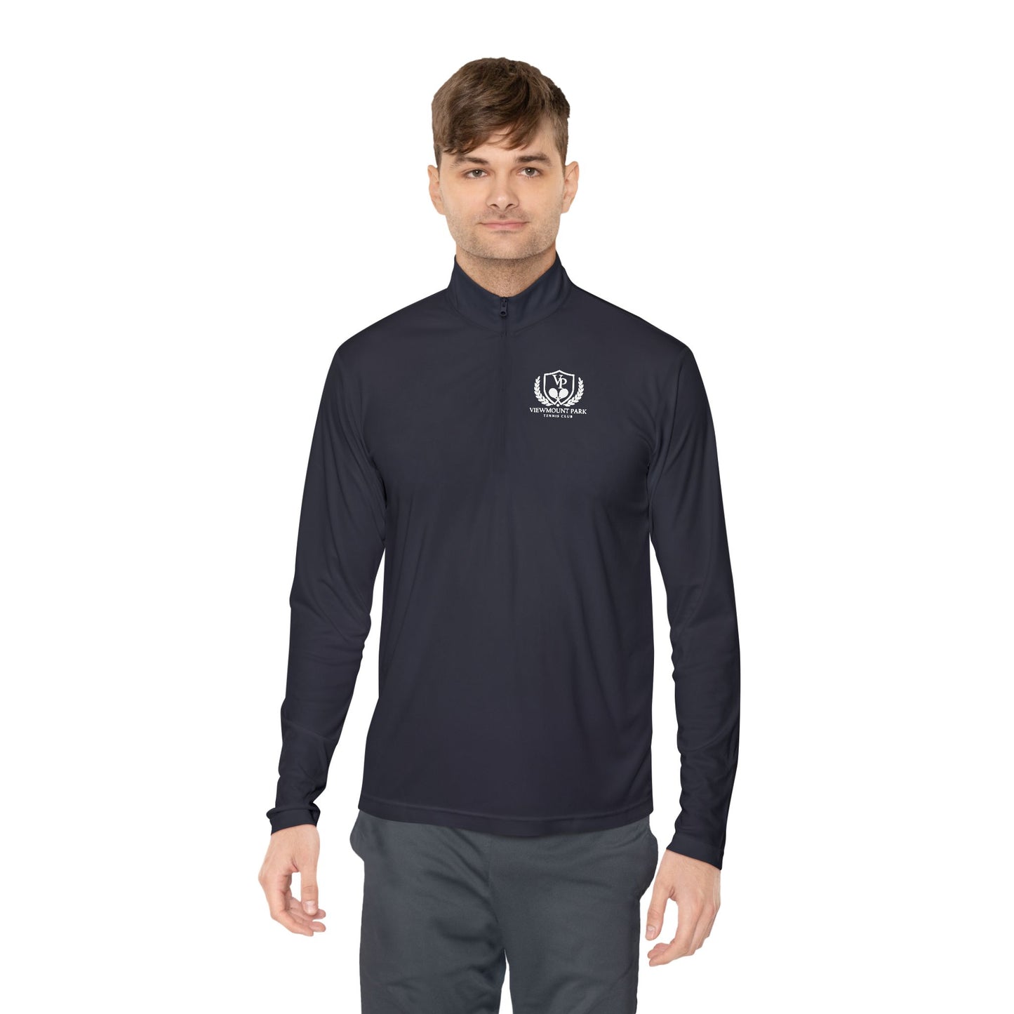 Viewmount Park Tennis 3/4 Zip - Slim fit mid layer