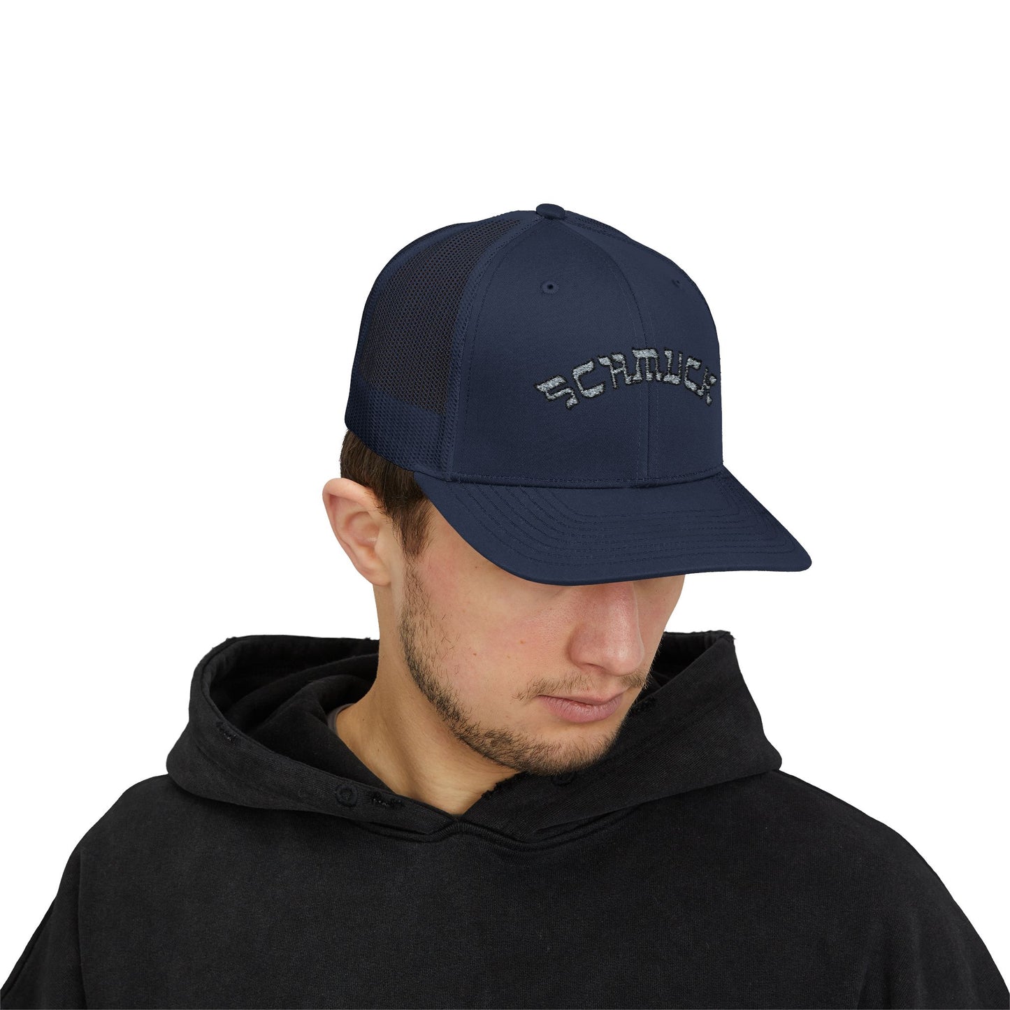 Schmuck Hat, Funny Yiddish Jewish Trucker Cap, Cute Hebrew Gift, Preppy Jewish Humor