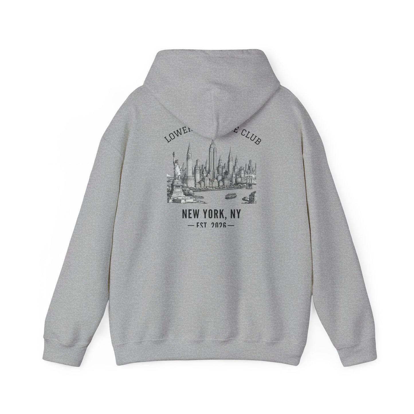 Custom Bar Mitzvah Hoodies (Set of 10), Personalized Bat Mitzvah Hoodie, Bulk Event Merch, Youth Party Favor — NYC City Drop