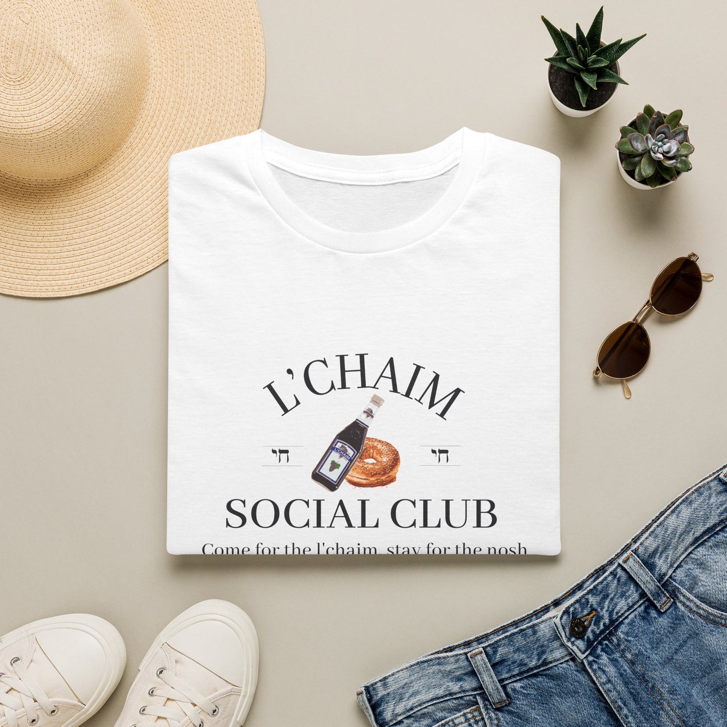 Custom Bar Mitzvah Shirts (Set of 10), Personalized Bat Mitzvah Tee, Bulk Event Merch, Youth Party Favor — L'Chaim Social Club