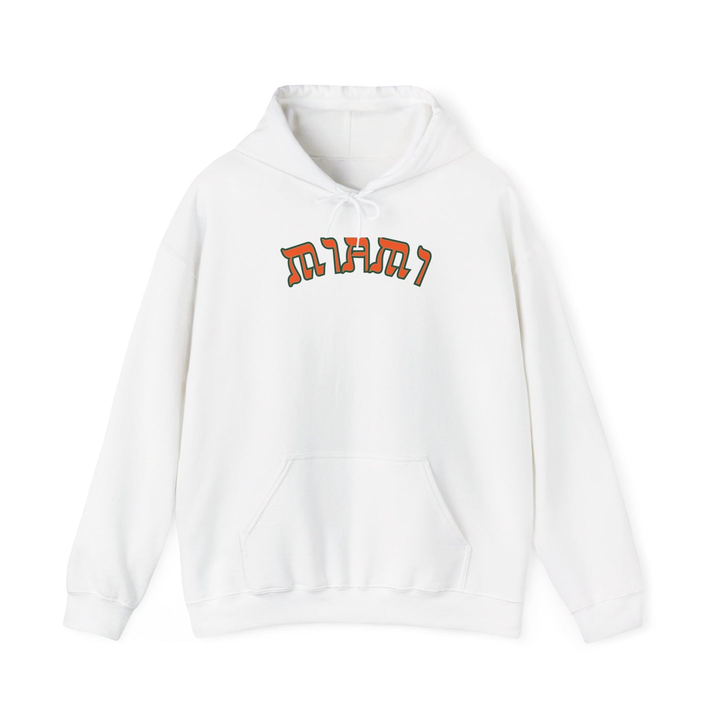 Miami Hoodie, Funny Yiddish Jewish Sweatshirt, Cute Hebrew Gift, Preppy Jewish Humor