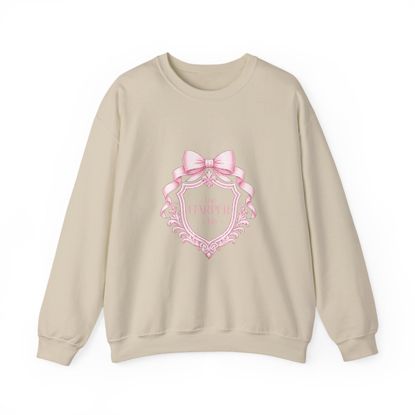 Custom Bar Mitzvah Sweatshirts (Set of 10), Personalized Bat Mitzvah Crewneck, Bulk Event Merch, Youth Party Favor — Love Live Bow