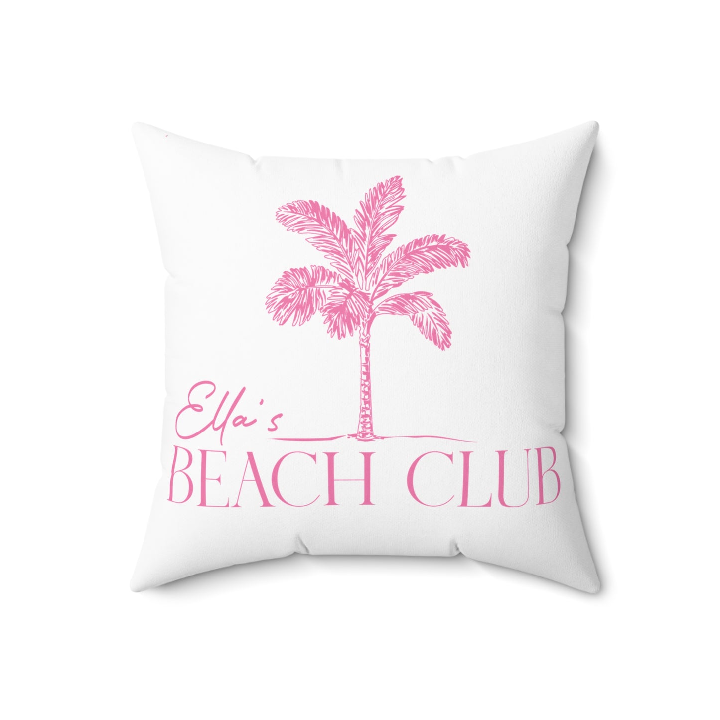 Custom Bar Mitzvah Pillow (Set of 10), Personalized Bat Mitzvah Keepsake, Bulk Event Favor, Mitzvah Decor — Beach Club