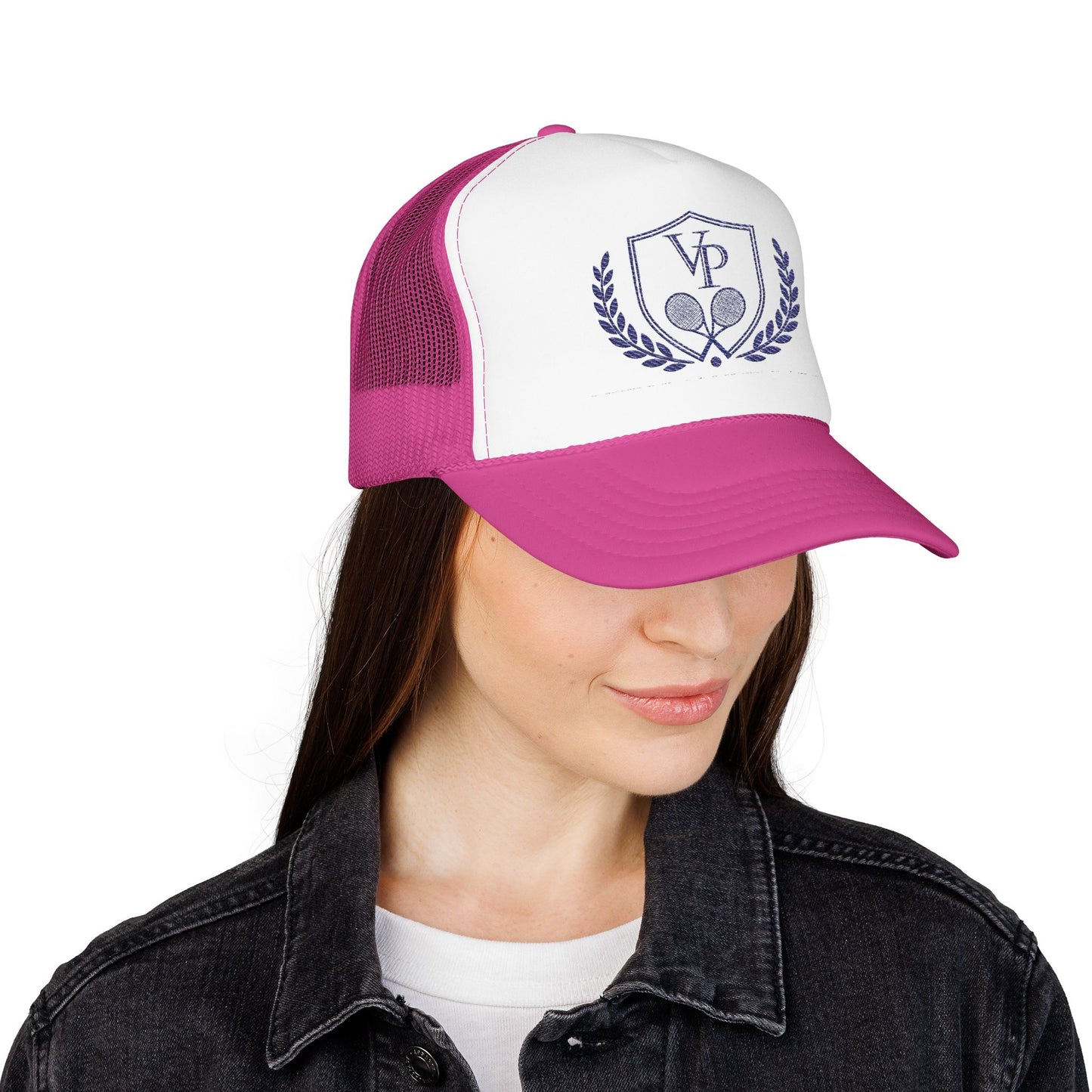 Viewmount Park Tennis Club Foam Trucker Hat | Embroidered Trucker Hat