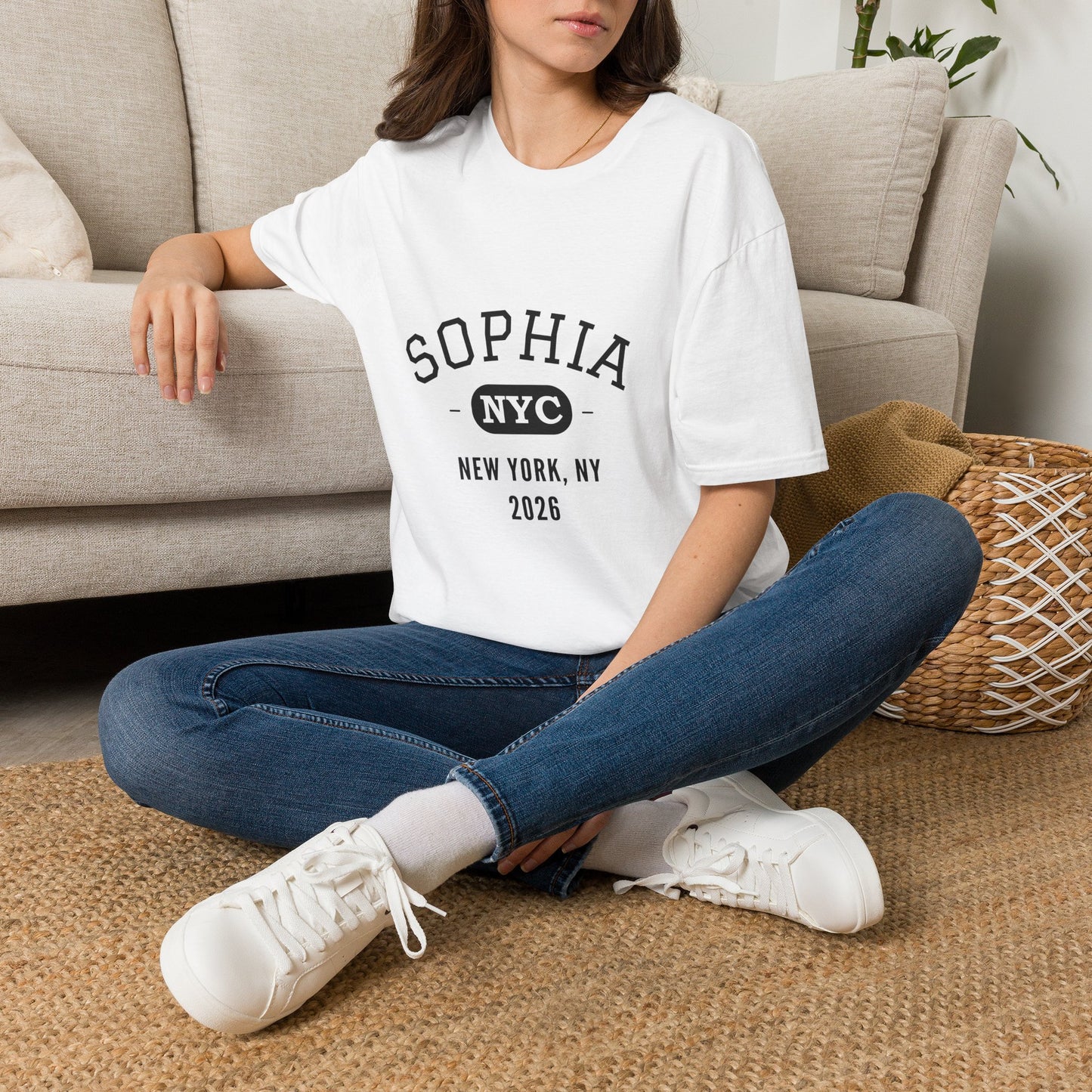 Custom Bar Mitzvah Shirts (Set of 10), Personalized Bat Mitzvah Tee, Bulk Event Merch, Youth Party Favor — NYC City Drop