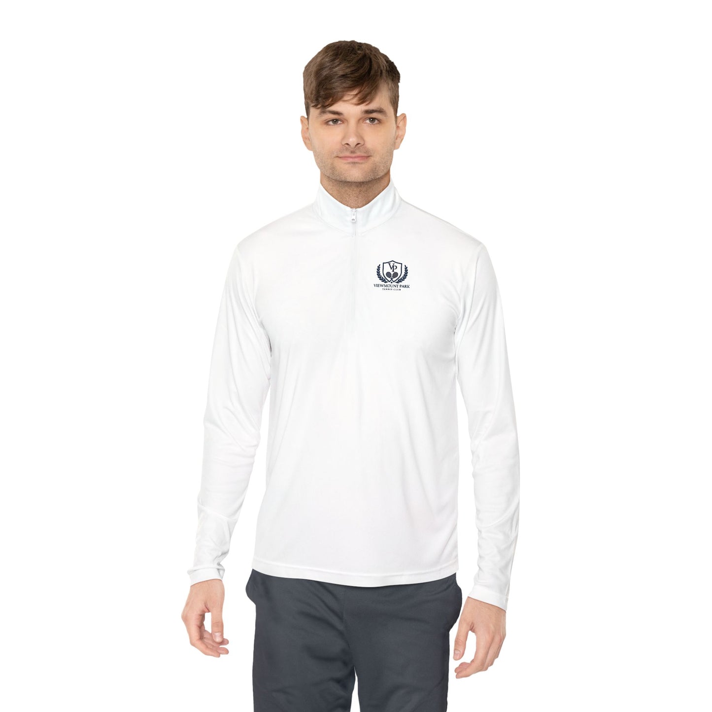 Viewmount Park Tennis 3/4 Zip - Slim fit mid layer