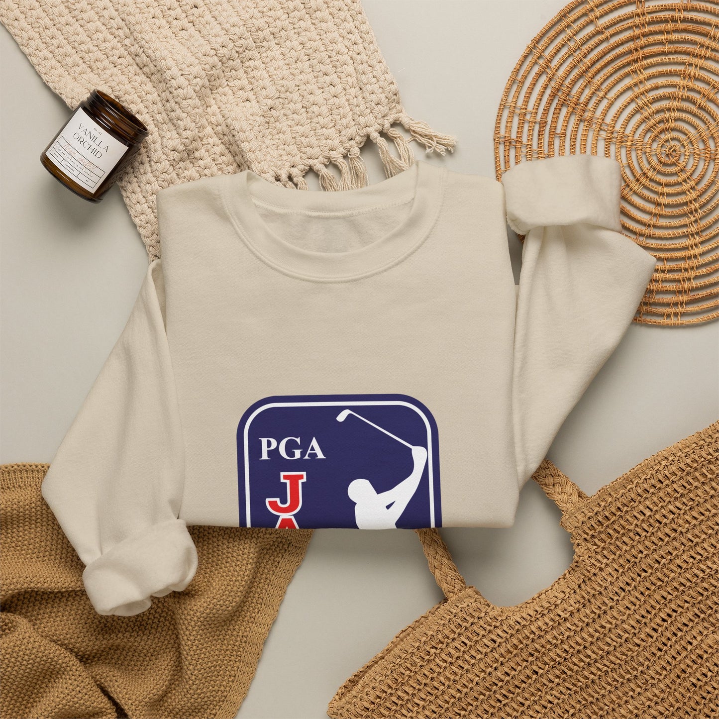 Custom Bar Mitzvah Sweatshirts (Set of 10), Personalized Bat Mitzvah Crewneck, Bulk Event Merch, Youth Party Favor — Golf