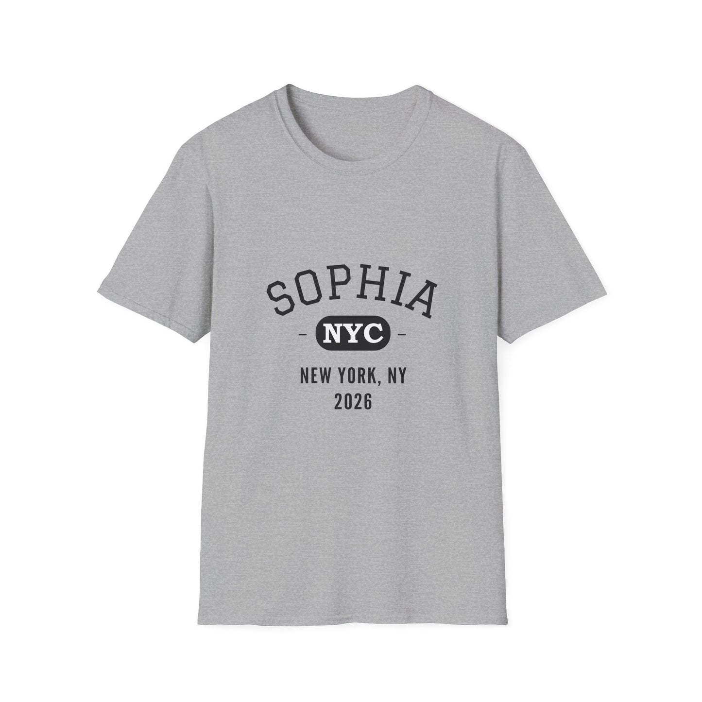 Custom Bar Mitzvah Shirts (Set of 10), Personalized Bat Mitzvah Tee, Bulk Event Merch, Youth Party Favor — NYC City Drop