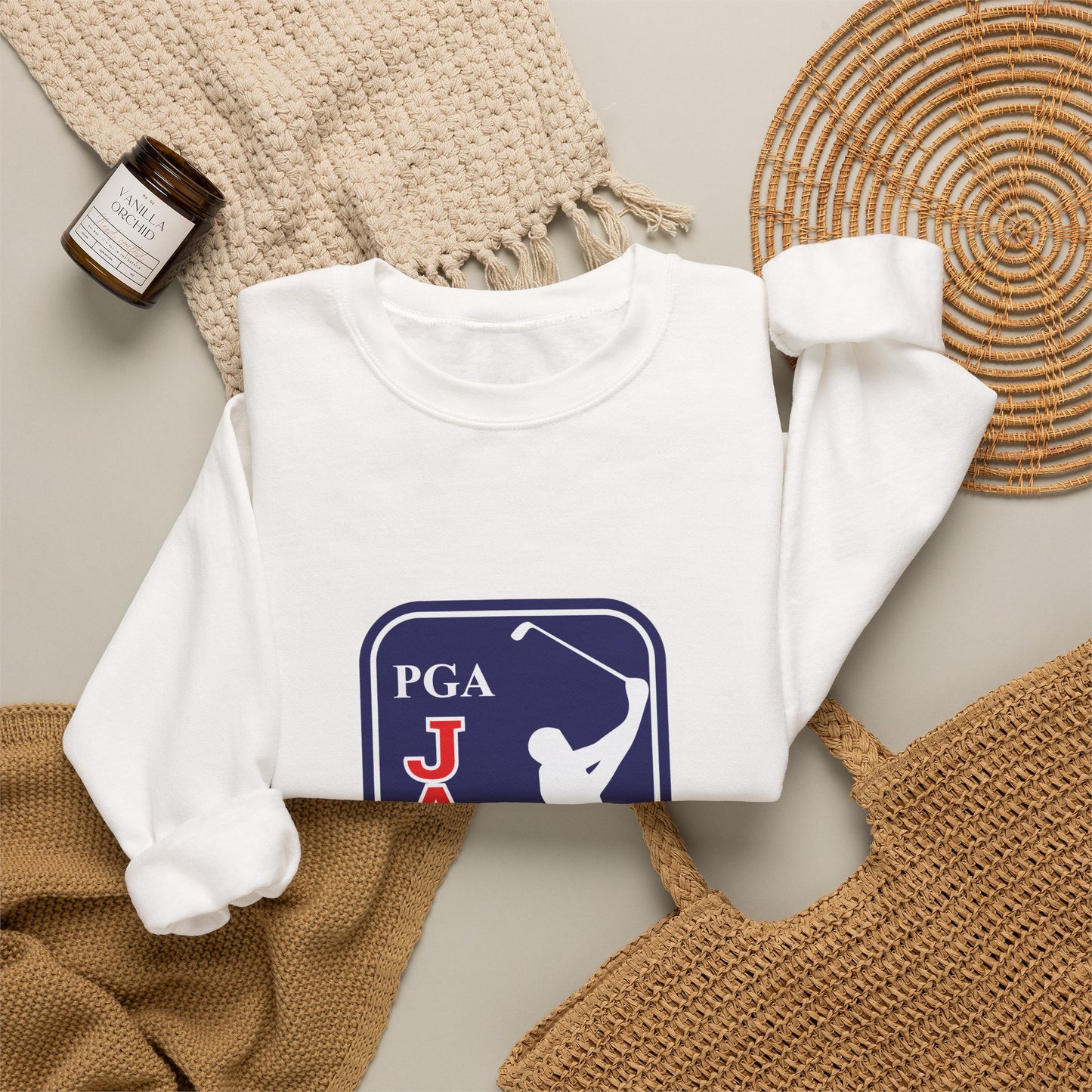 Custom Bar Mitzvah Sweatshirts (Set of 10), Personalized Bat Mitzvah Crewneck, Bulk Event Merch, Youth Party Favor — Golf