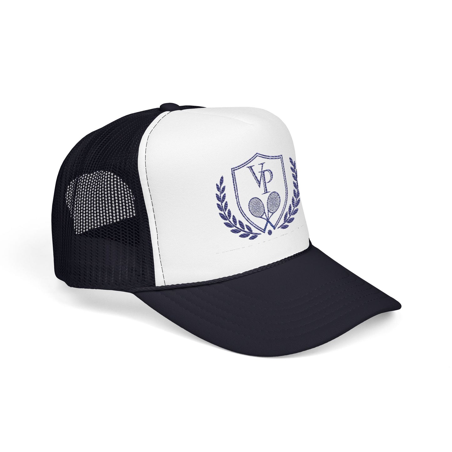 Viewmount Park Tennis Club Foam Trucker Hat | Embroidered Trucker Hat