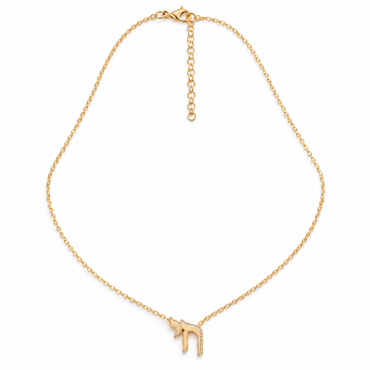 Jerusalem Chai Necklace