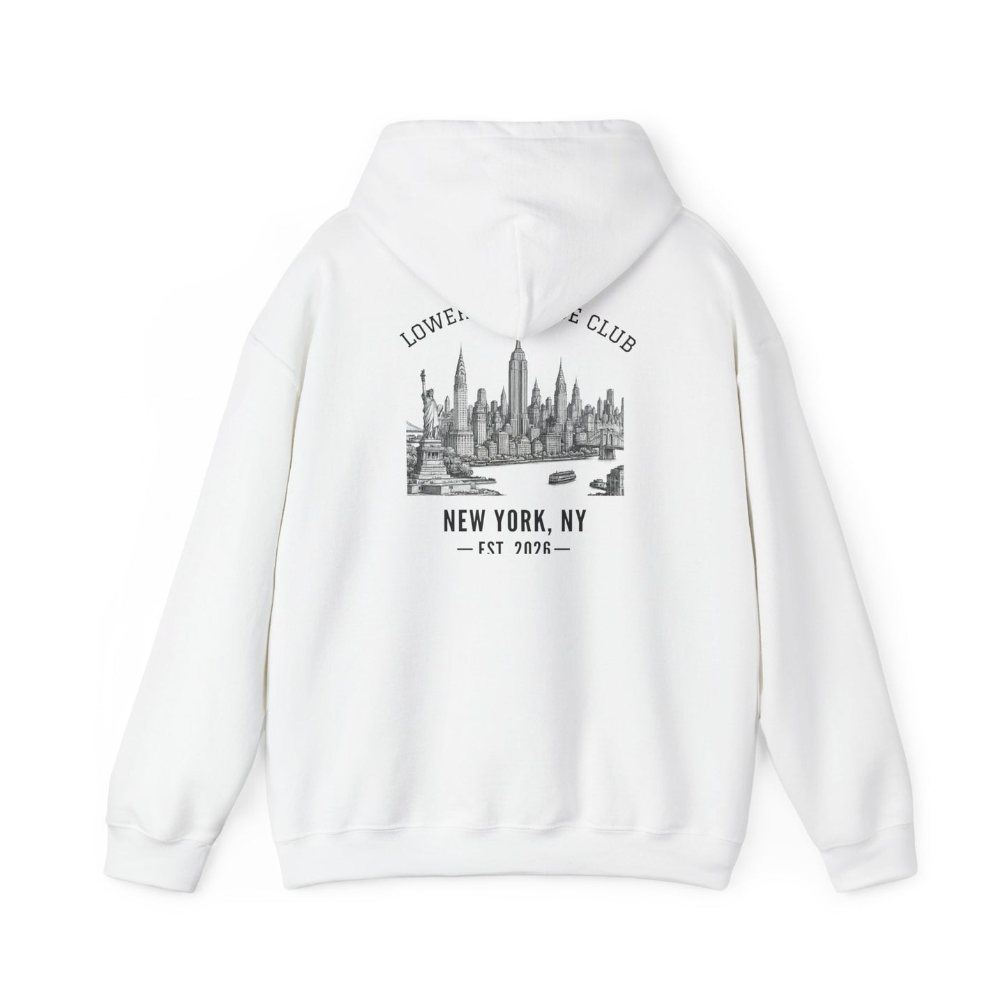 Custom Bar Mitzvah Hoodies (Set of 10), Personalized Bat Mitzvah Hoodie, Bulk Event Merch, Youth Party Favor — NYC City Drop