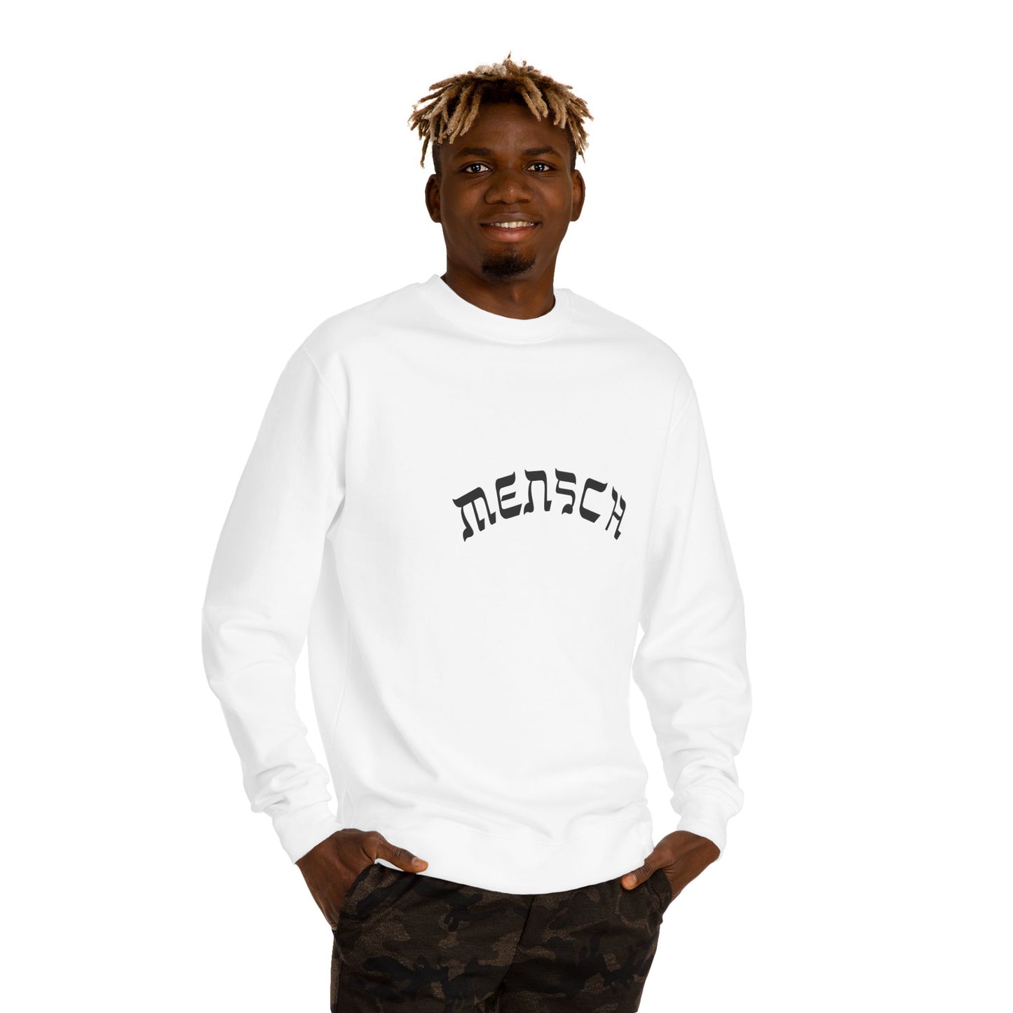 ALT - Custom Bar Mitzvah Sweatshirts, Personalized Bat Mitzvah Crewneck, Bulk Event Merch, Youth Party Favor — Mensch