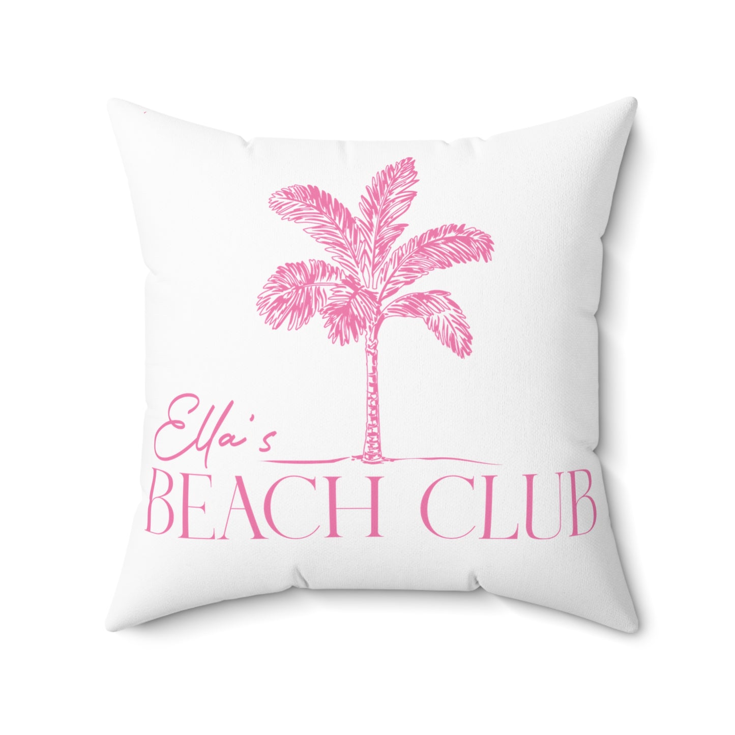 Custom Bar Mitzvah Pillow (Set of 10), Personalized Bat Mitzvah Keepsake, Bulk Event Favor, Mitzvah Decor — Beach Club