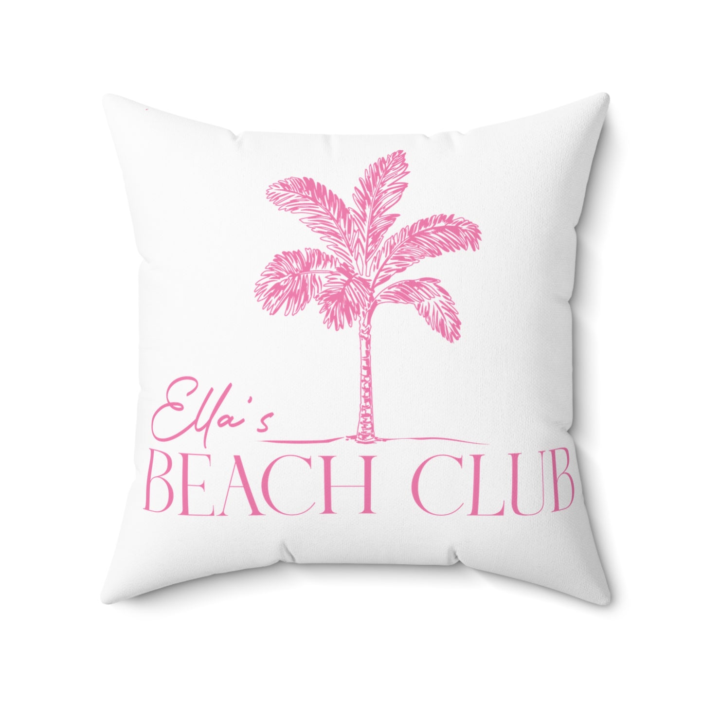 Custom Bar Mitzvah Pillow (Set of 10), Personalized Bat Mitzvah Keepsake, Bulk Event Favor, Mitzvah Decor — Beach Club