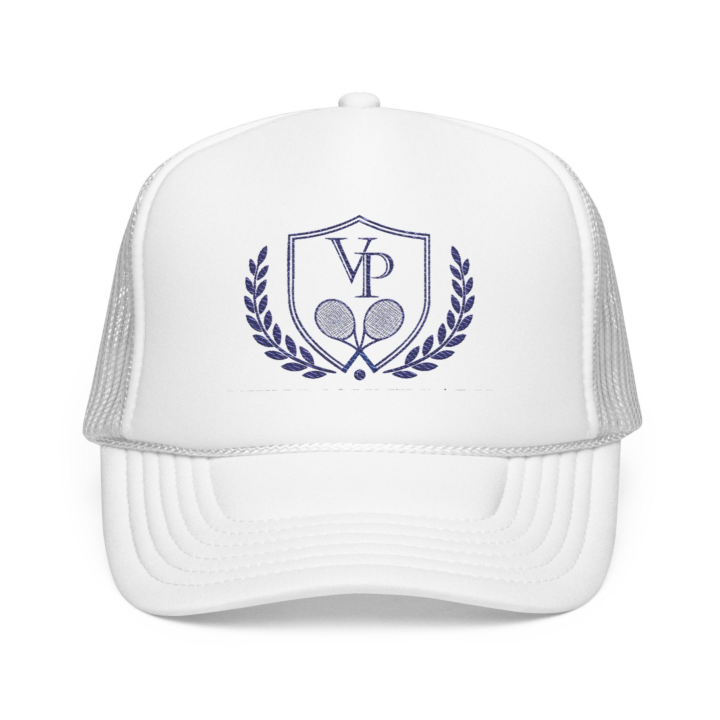Viewmount Park Tennis Club Foam Trucker Hat | Embroidered Trucker Hat
