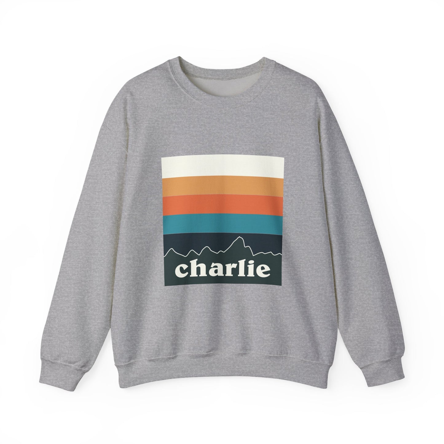 Custom Bar Mitzvah Sweatshirts (Set of 10), Personalized Bat Mitzvah Crewneck, Bulk Event Merch, Youth Party Favor — Outdoors