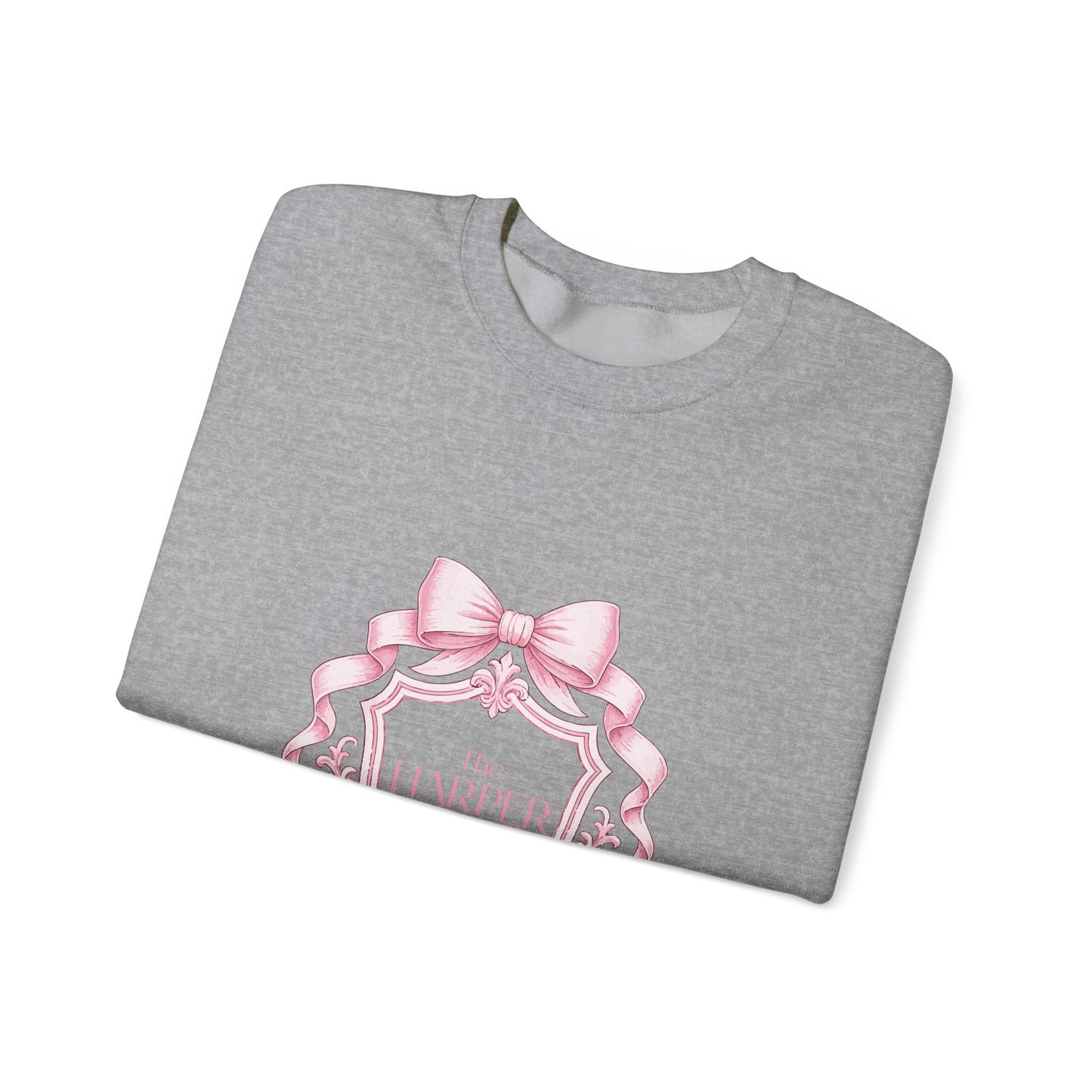 Custom Bar Mitzvah Sweatshirts (Set of 10), Personalized Bat Mitzvah Crewneck, Bulk Event Merch, Youth Party Favor — Love Live Bow
