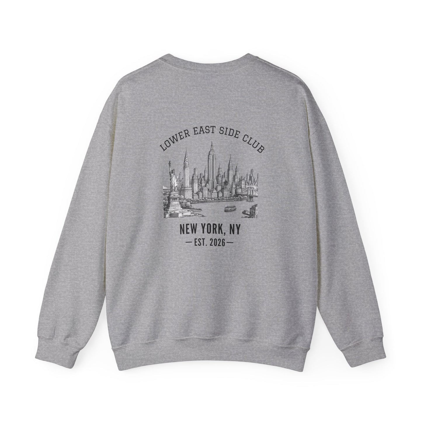 Custom Bar Mitzvah Sweatshirts (Set of 10), Personalized Bat Mitzvah Crewneck, Bulk Event Merch, Youth Party Favor — NYC City Drop