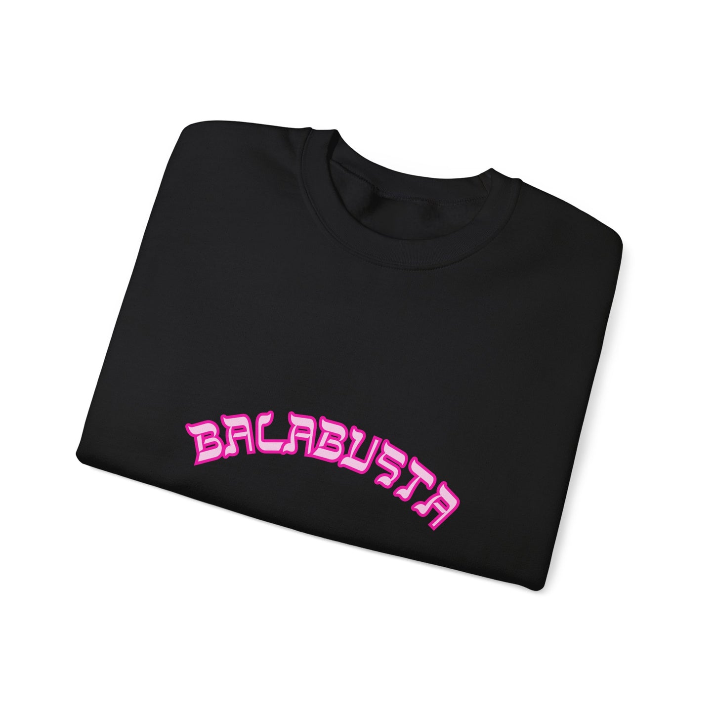 Balabusta Sweatshirt, Funny Yiddish Jewish Crewneck, Cute Hebrew Gift, Preppy Jewish Humor