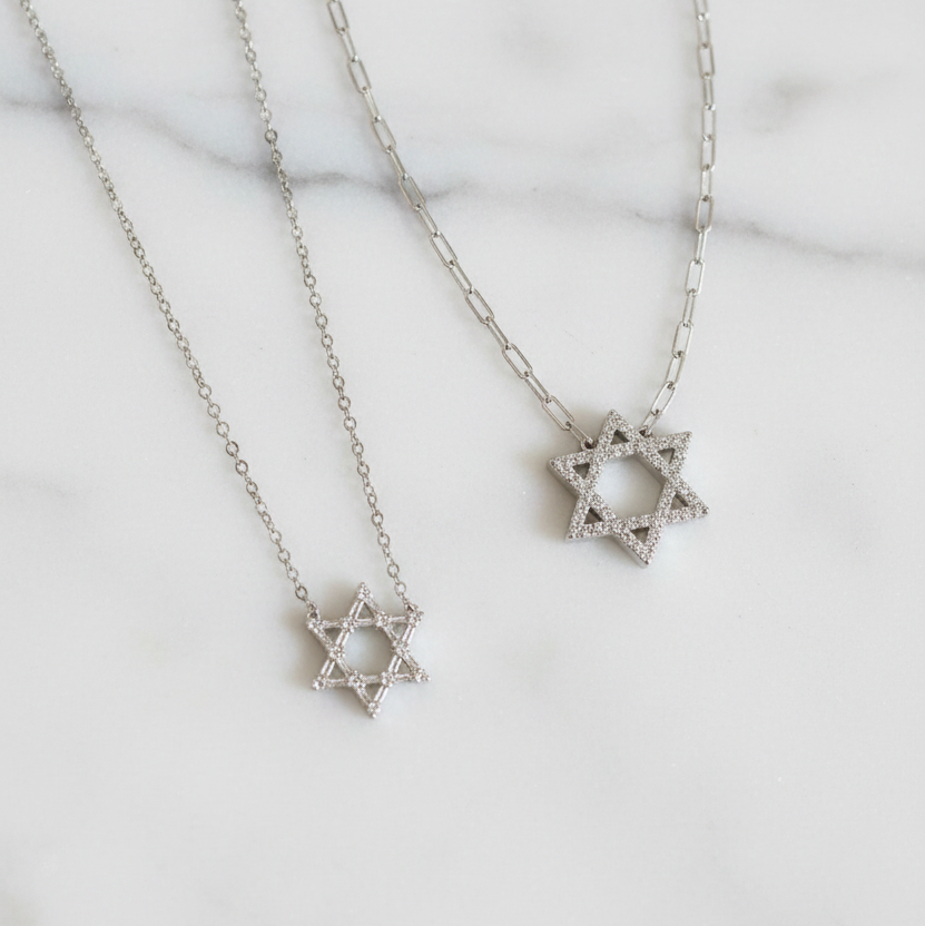 Petite Star of David Necklace