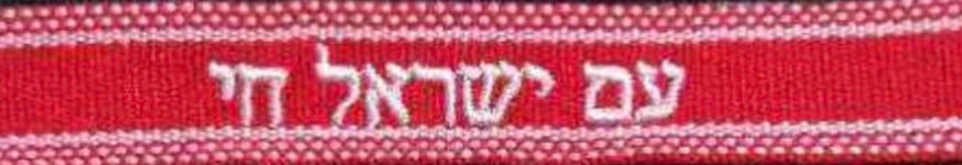 Limited Edition - Am Yisrael Chai - Kabbala Red - Tassel - Swag Gives